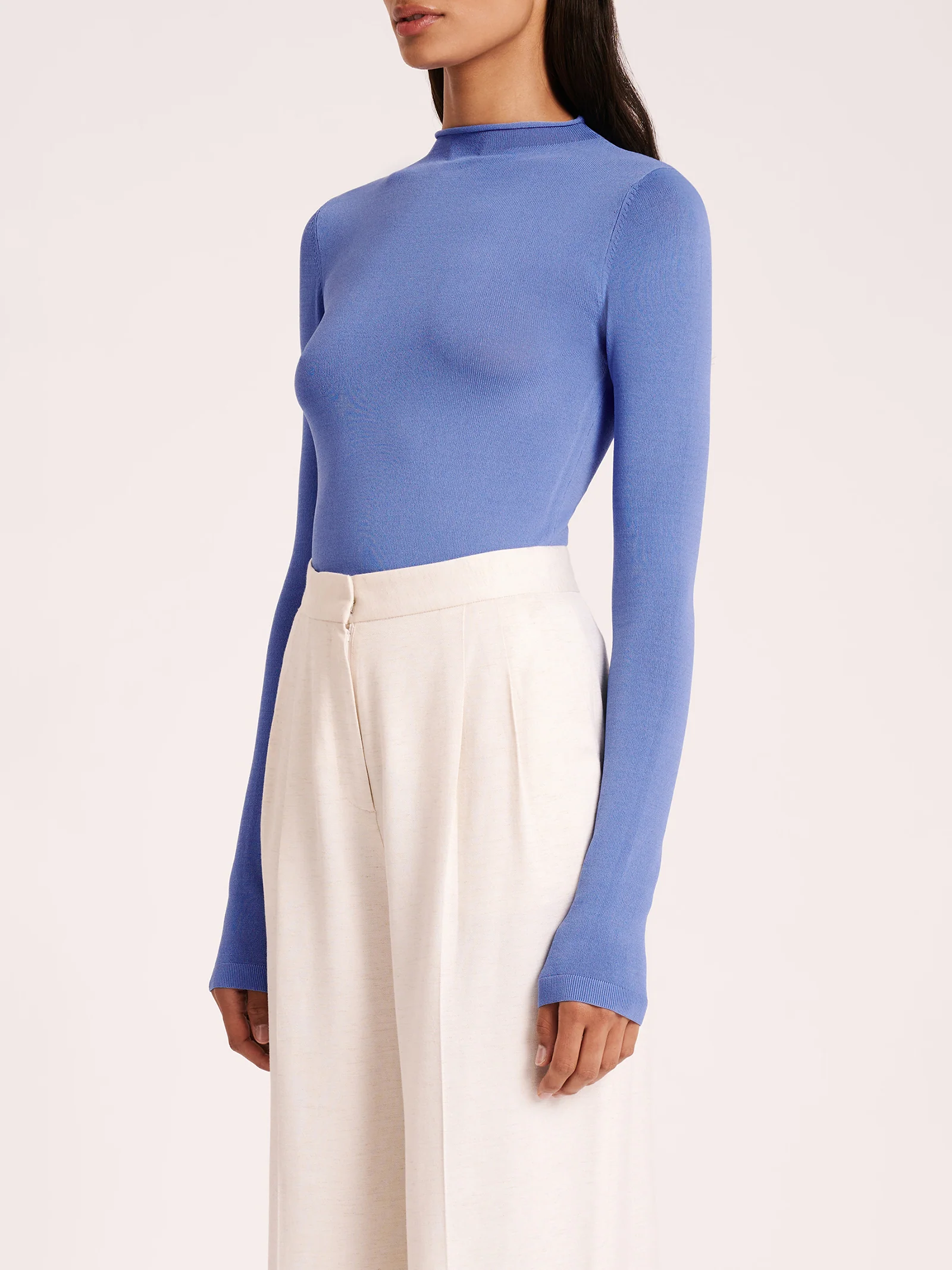 Tabi Sheer Knit Top - Image 3
