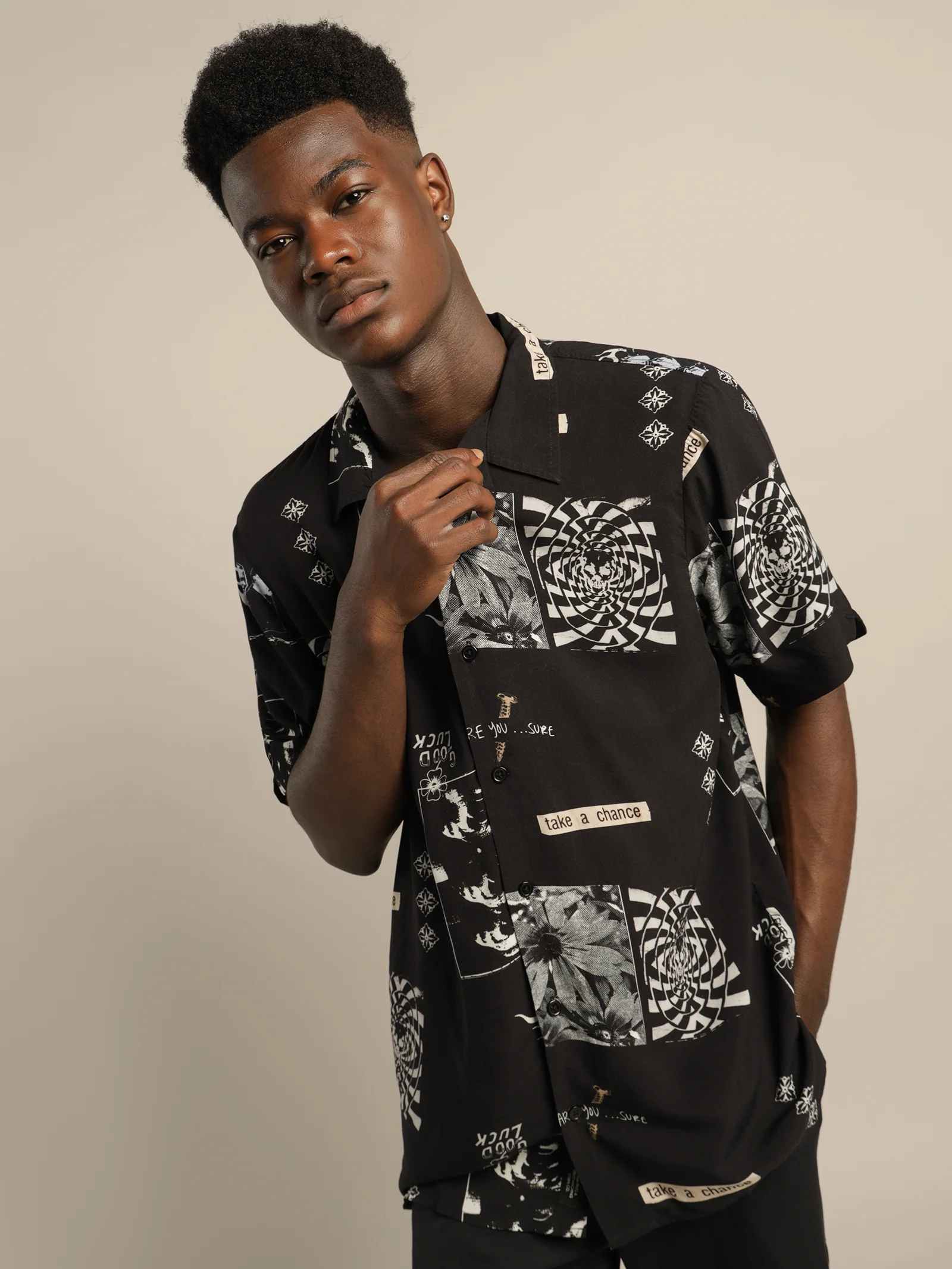 Take A Chance Bowling Shirt - Image 4