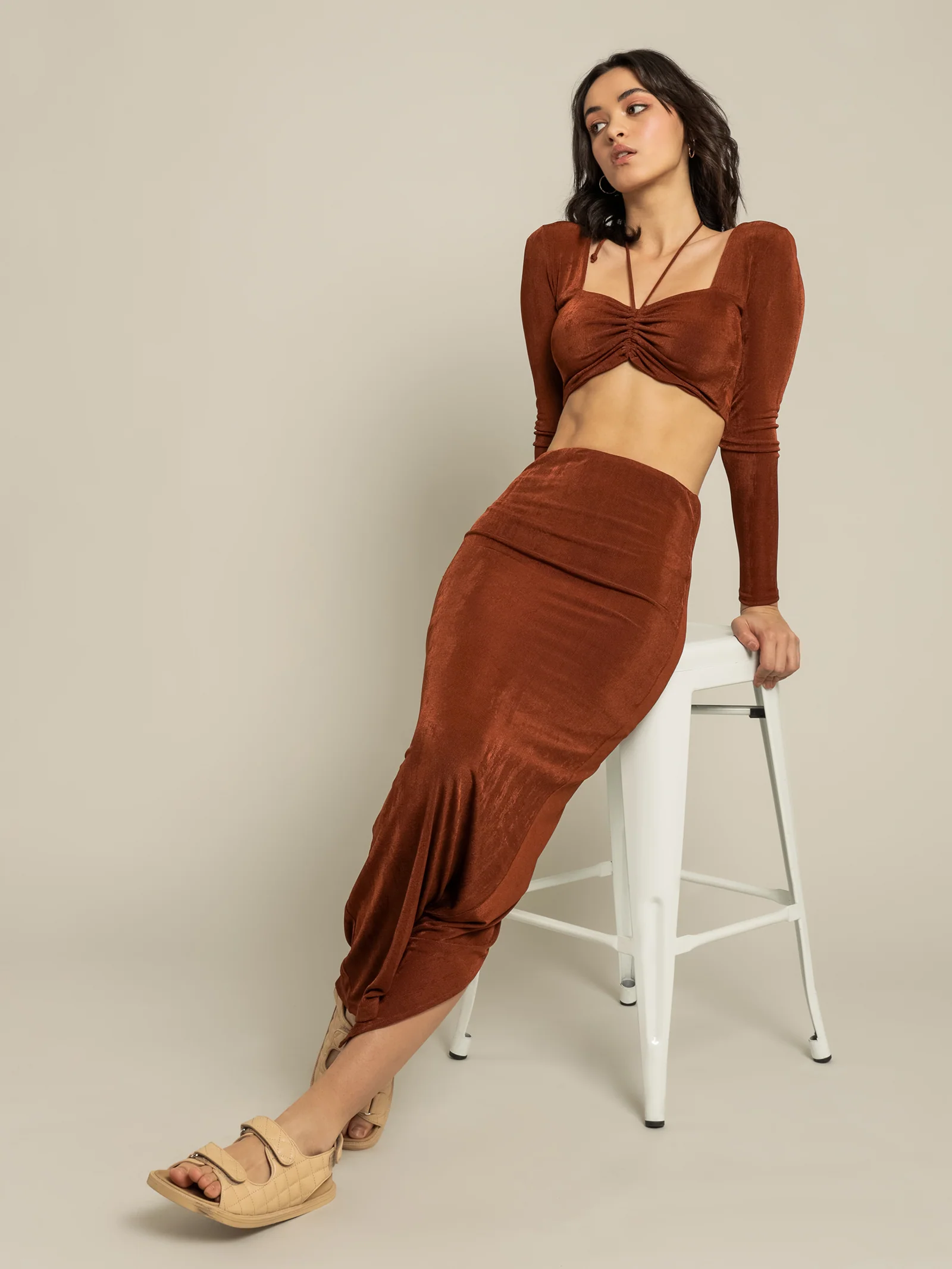 Talia Tie Front Top - Image 5