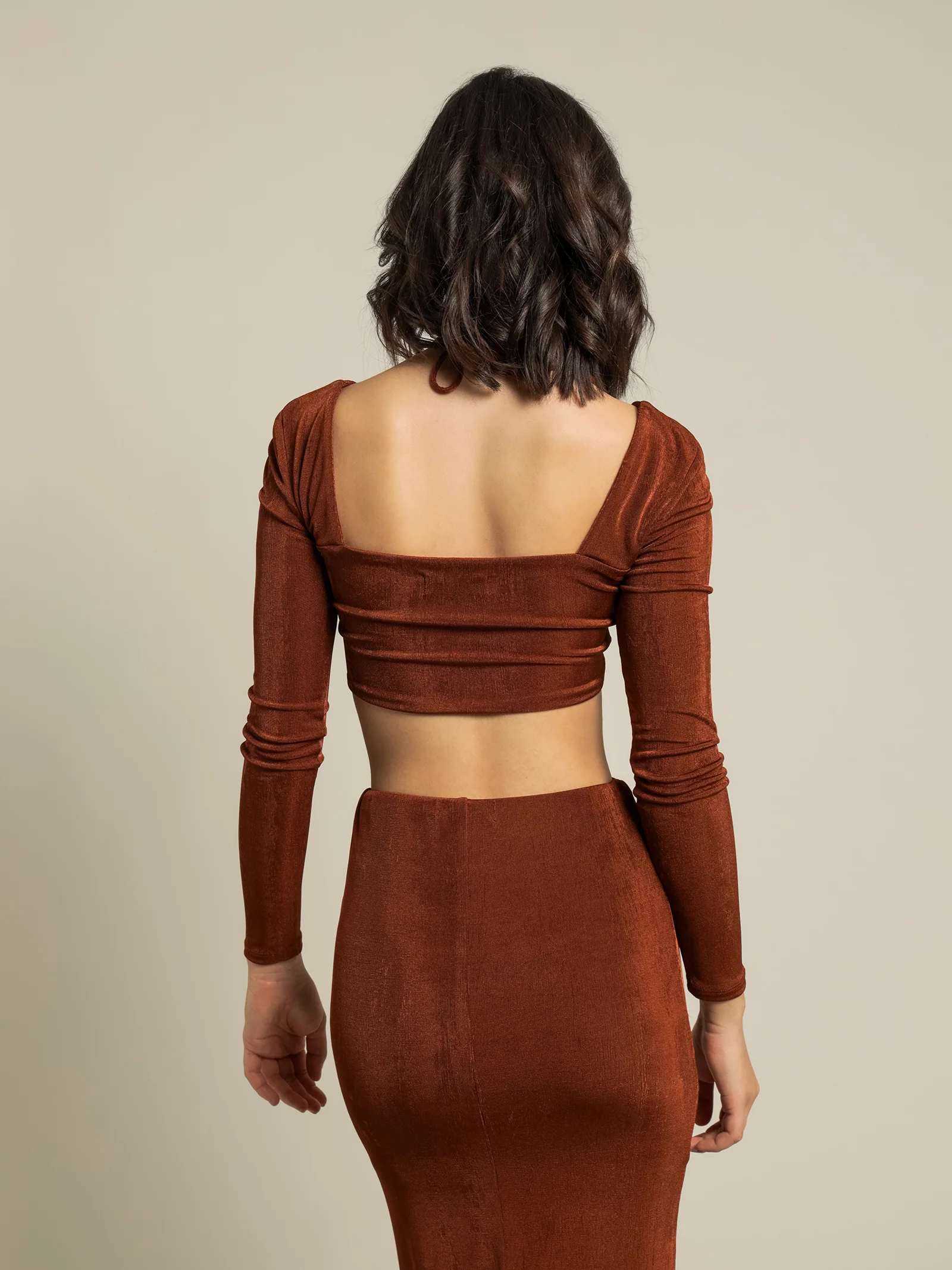 Talia Tie Front Top - Image 6