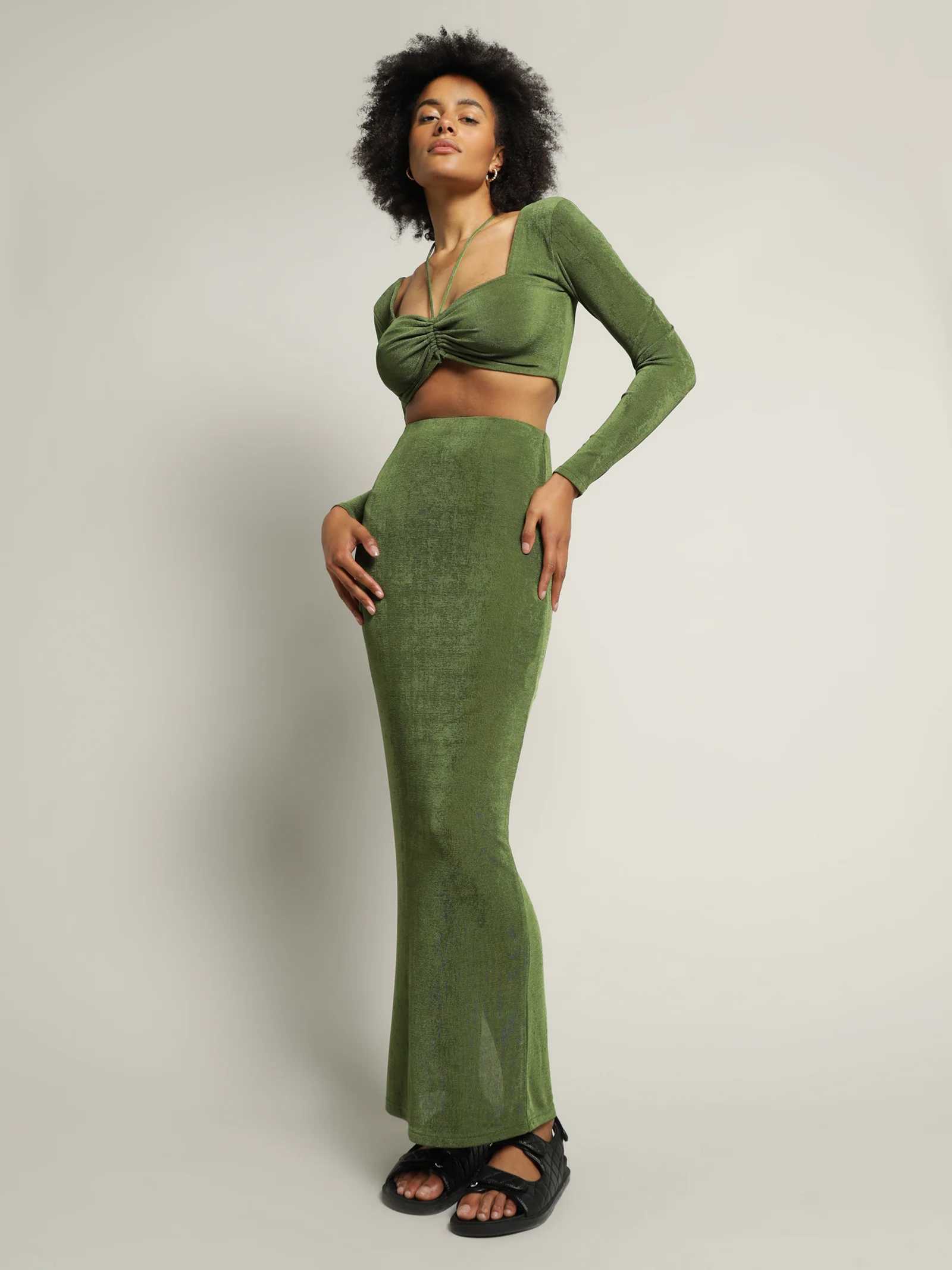Talia Tie Front Top - Image 3