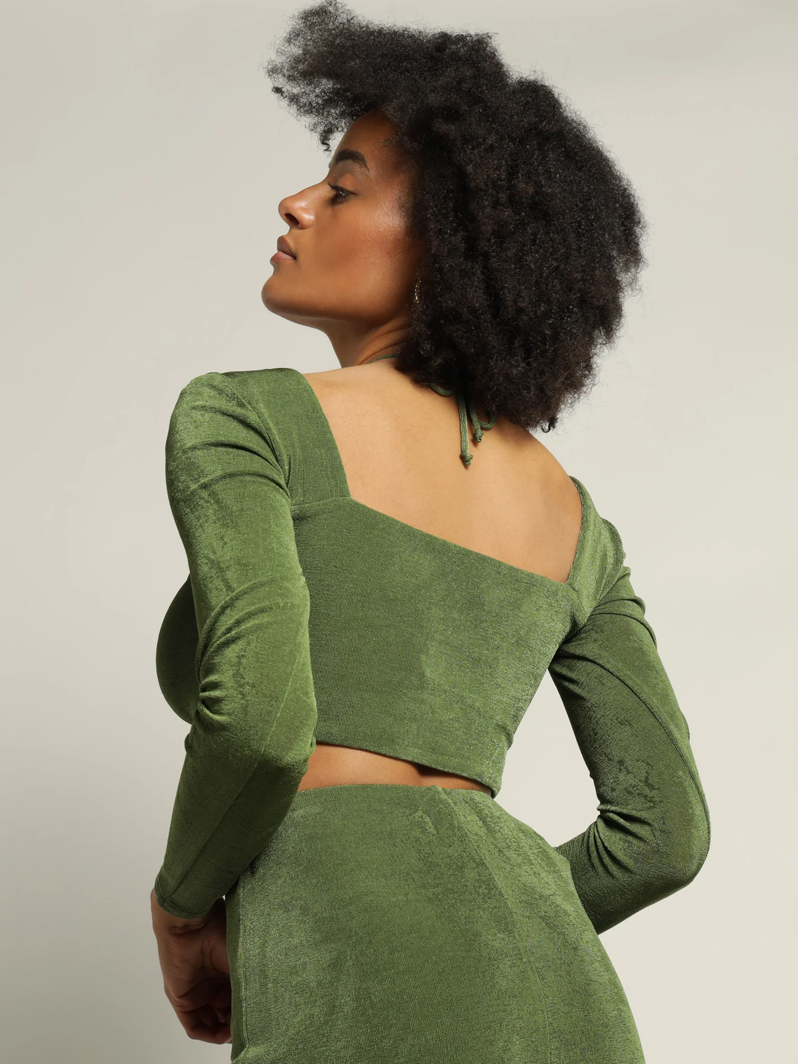 Talia Tie Front Top - Image 6
