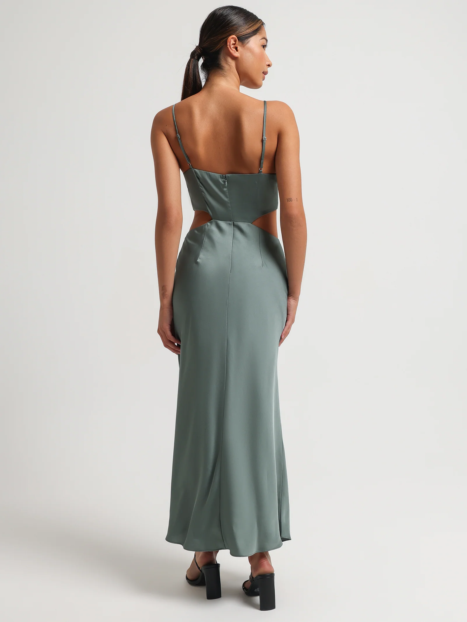 Tamara Ruched Midi Dress - Image 5