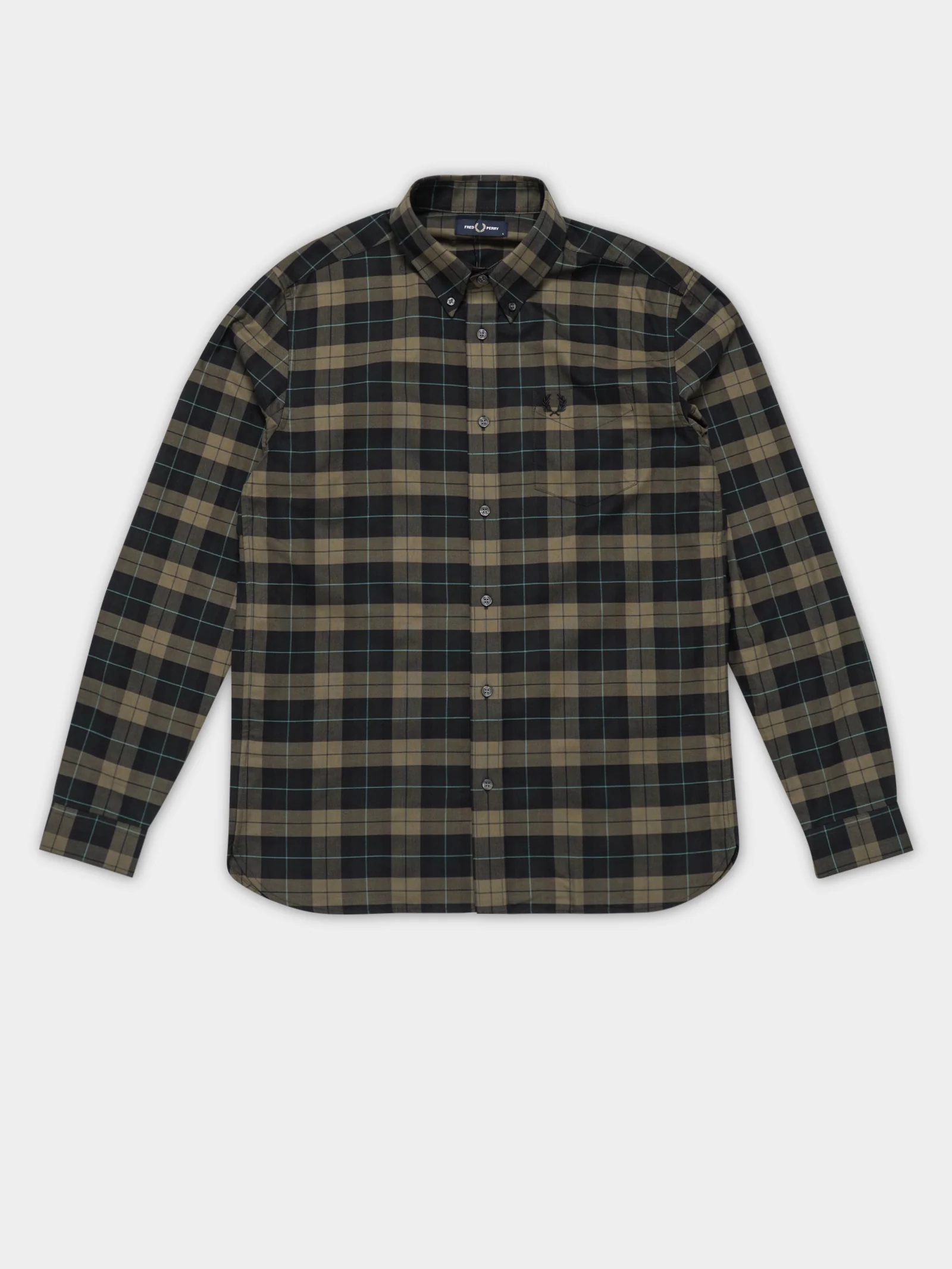 Tartan Long Sleeve Oxford Shirt - Image 6