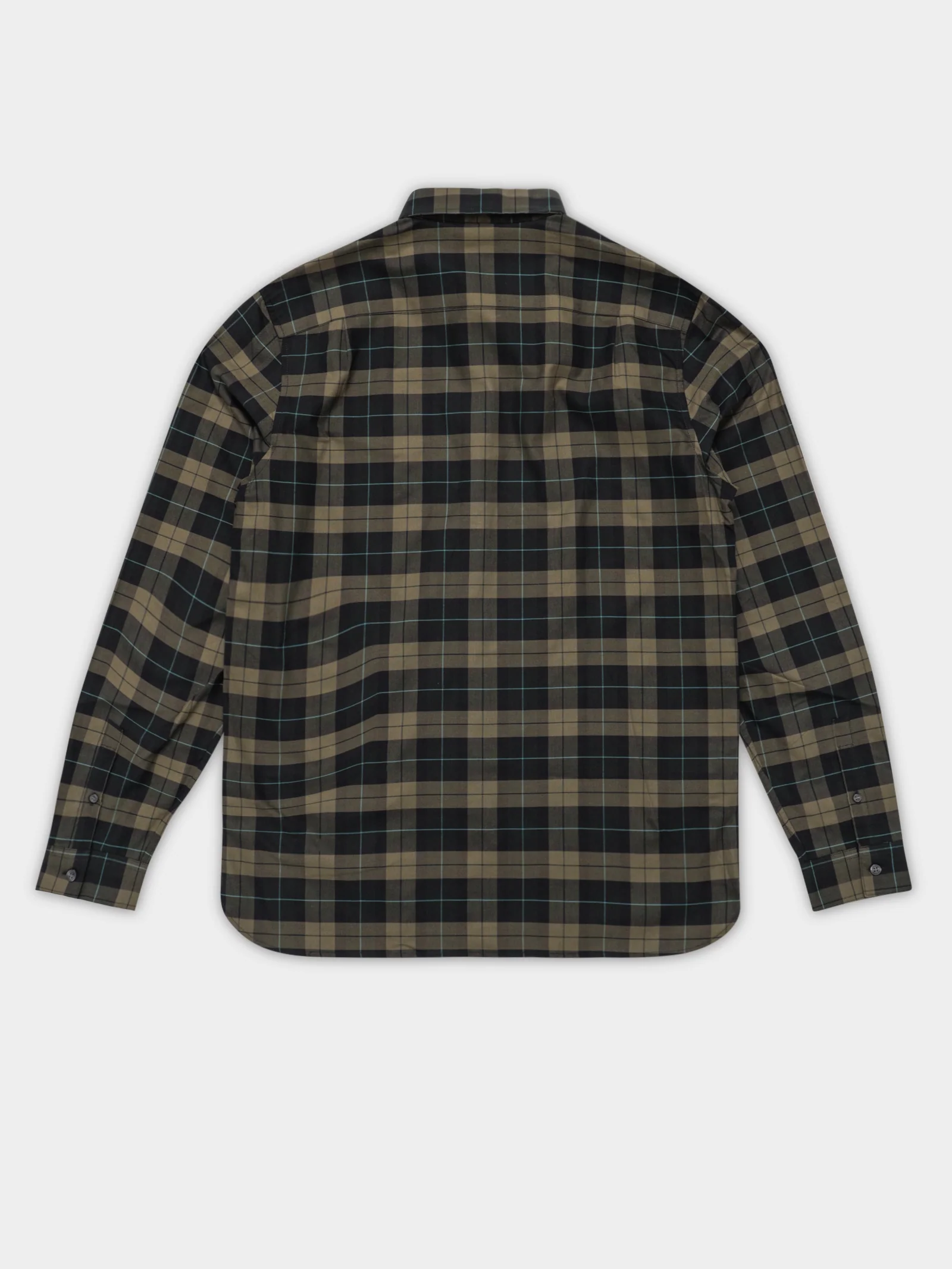 Tartan Long Sleeve Oxford Shirt - Image 7