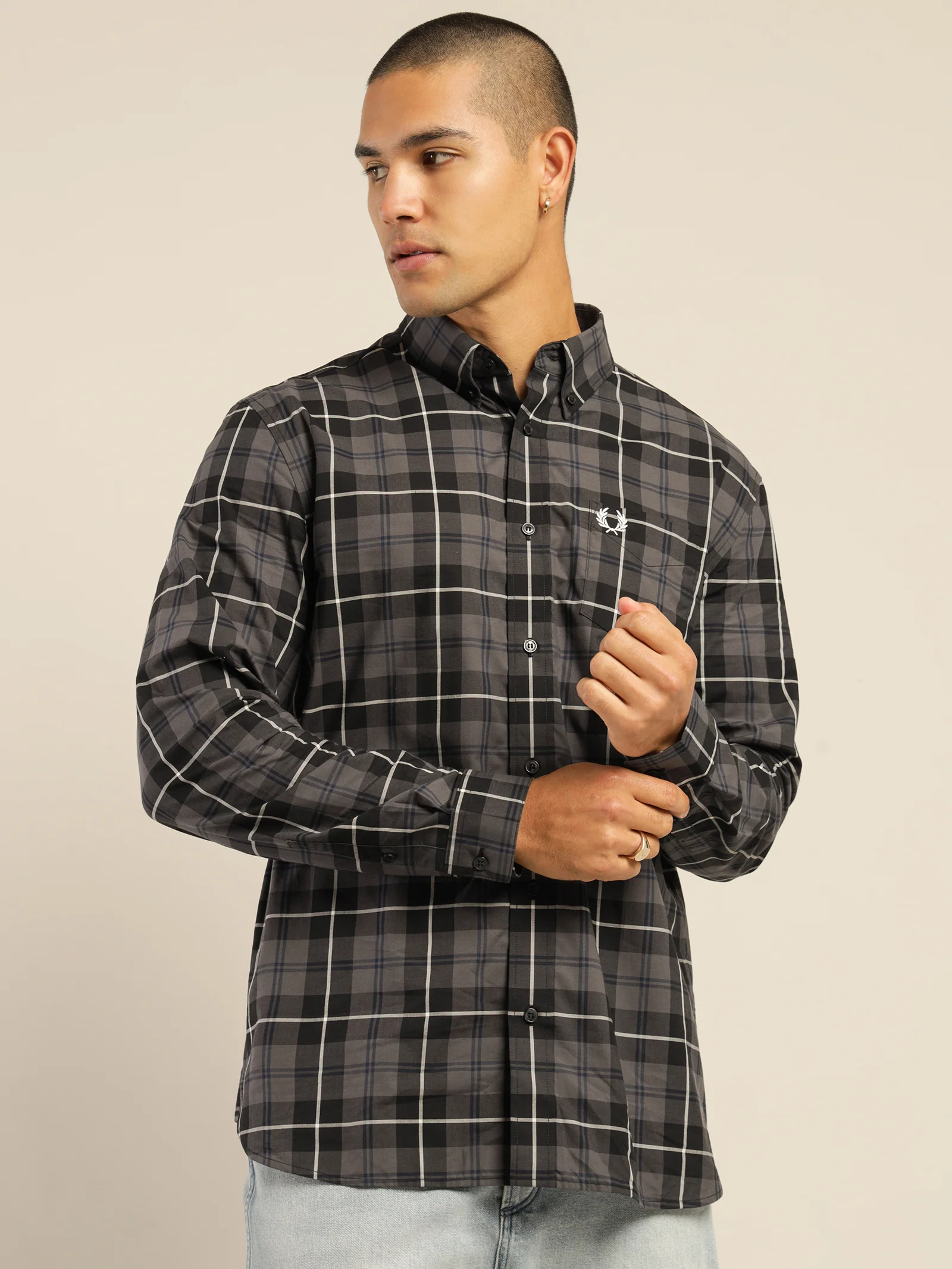 Tartan Long Sleeve Shirt - Image 3
