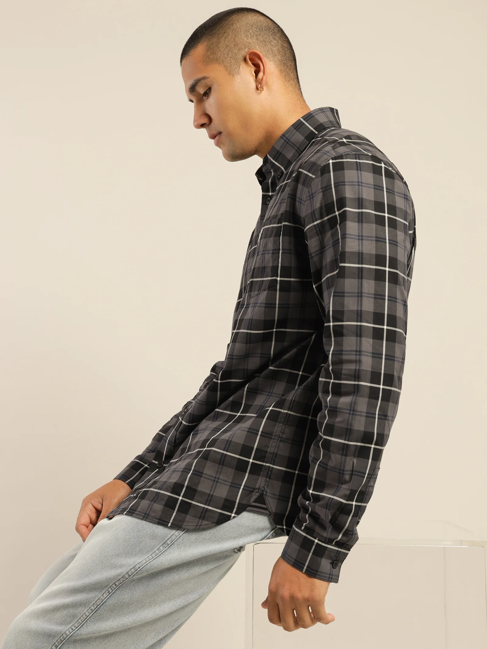 Tartan Long Sleeve Shirt - Image 4