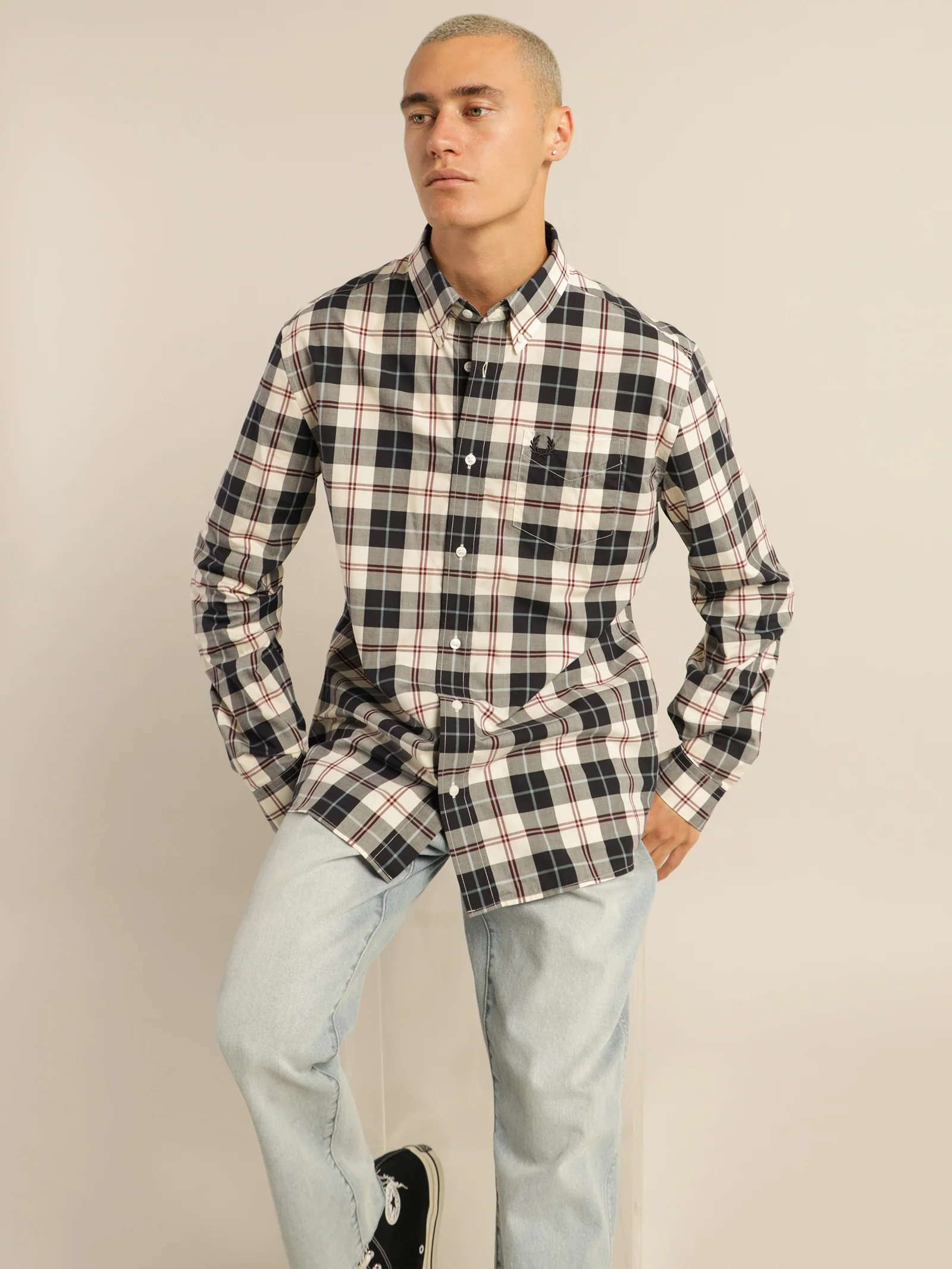 Tartan Long Sleeve Shirt - Image 2