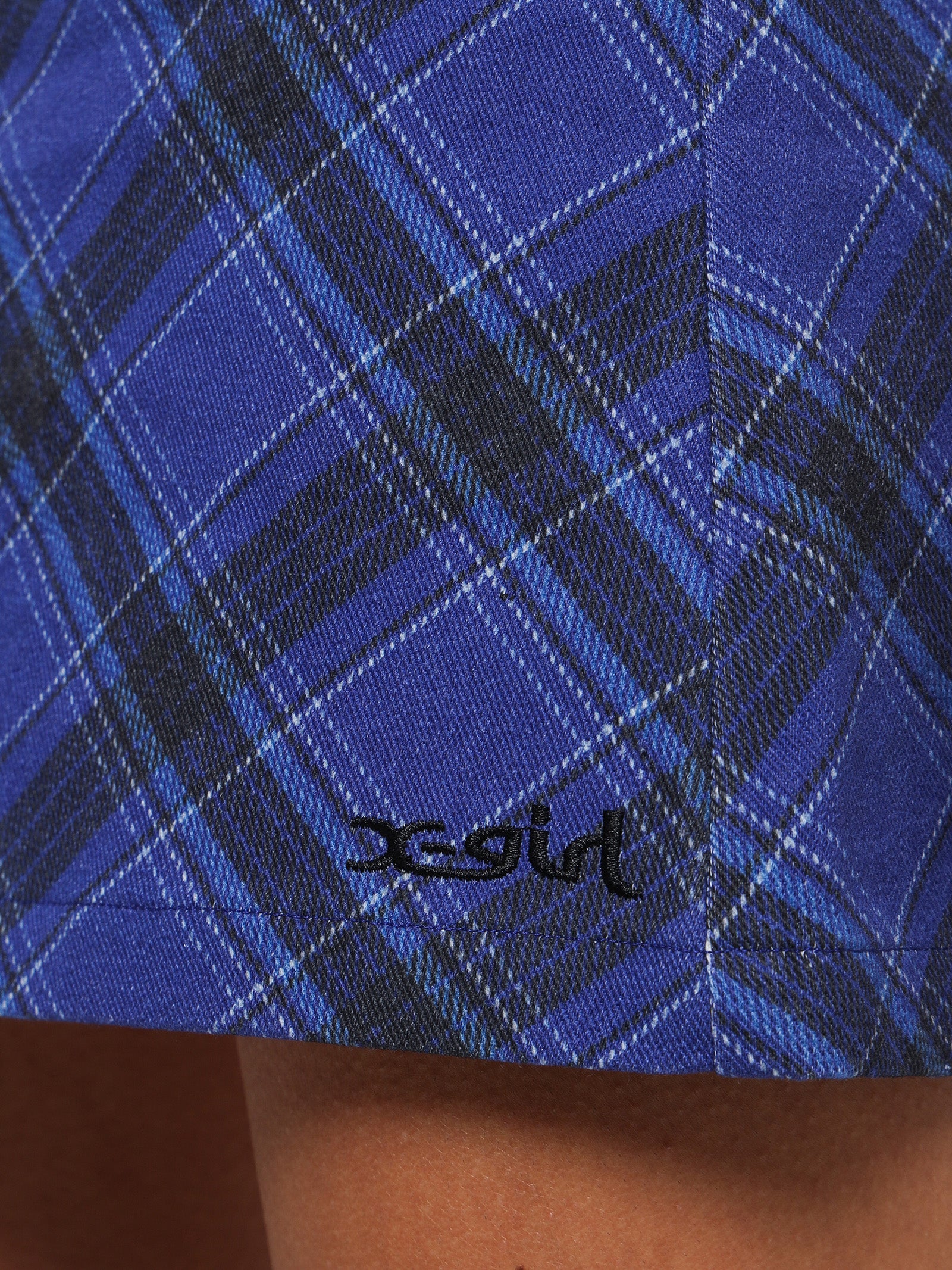 Tartan Plaid Mini Skirt - Image 3