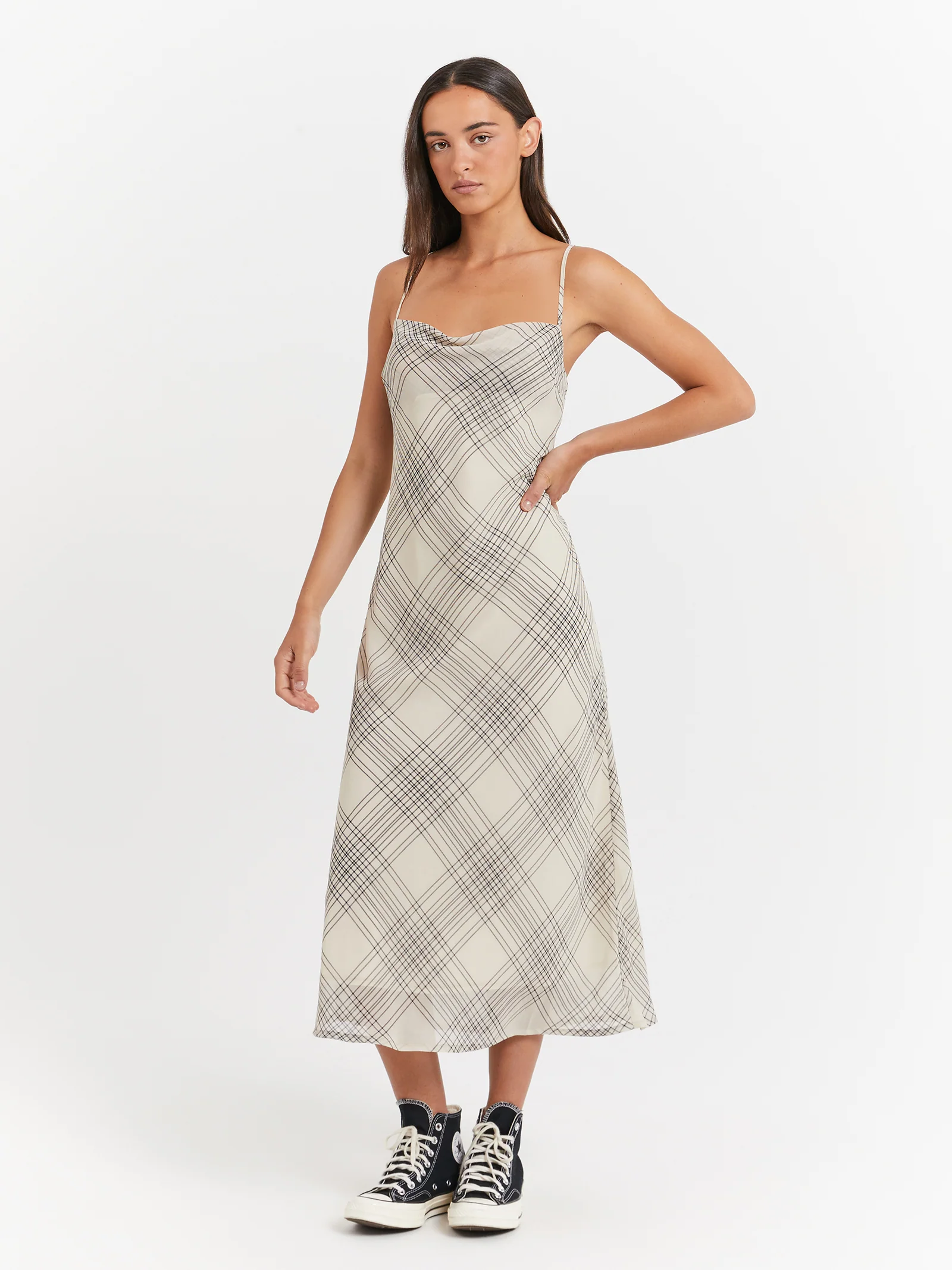 Tash Midi Slip Dress - Image 2