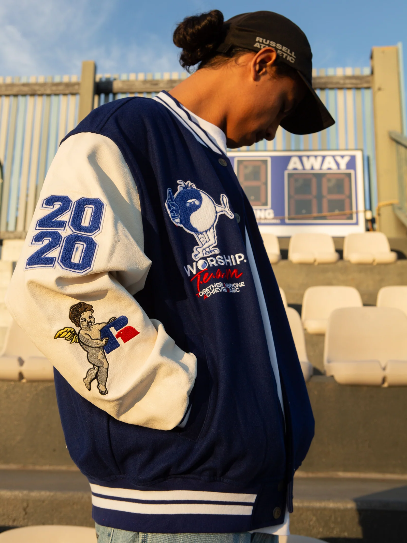Team Spirit Letterman Jacket - Image 2