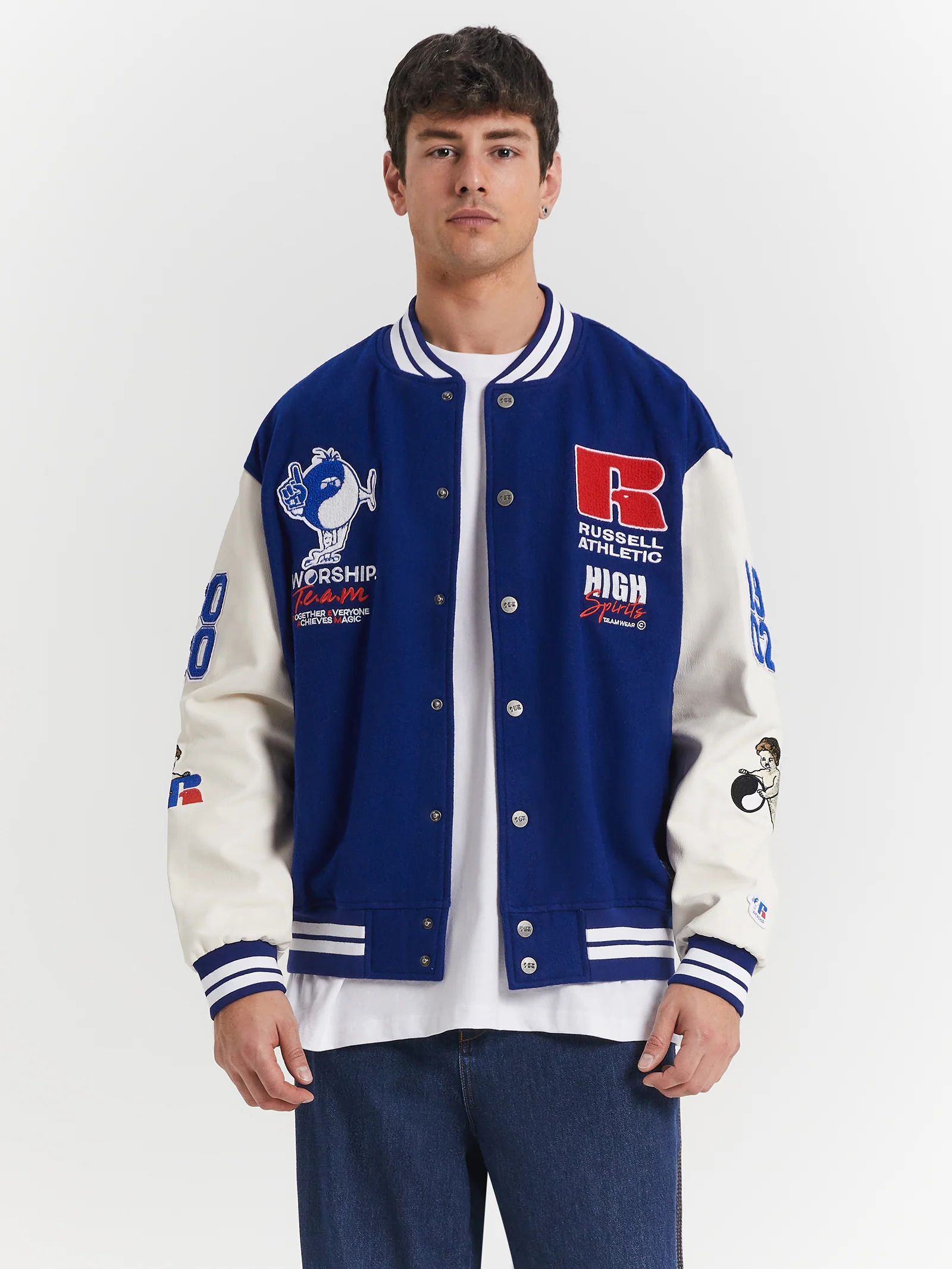 Team Spirit Letterman Jacket - Image 3