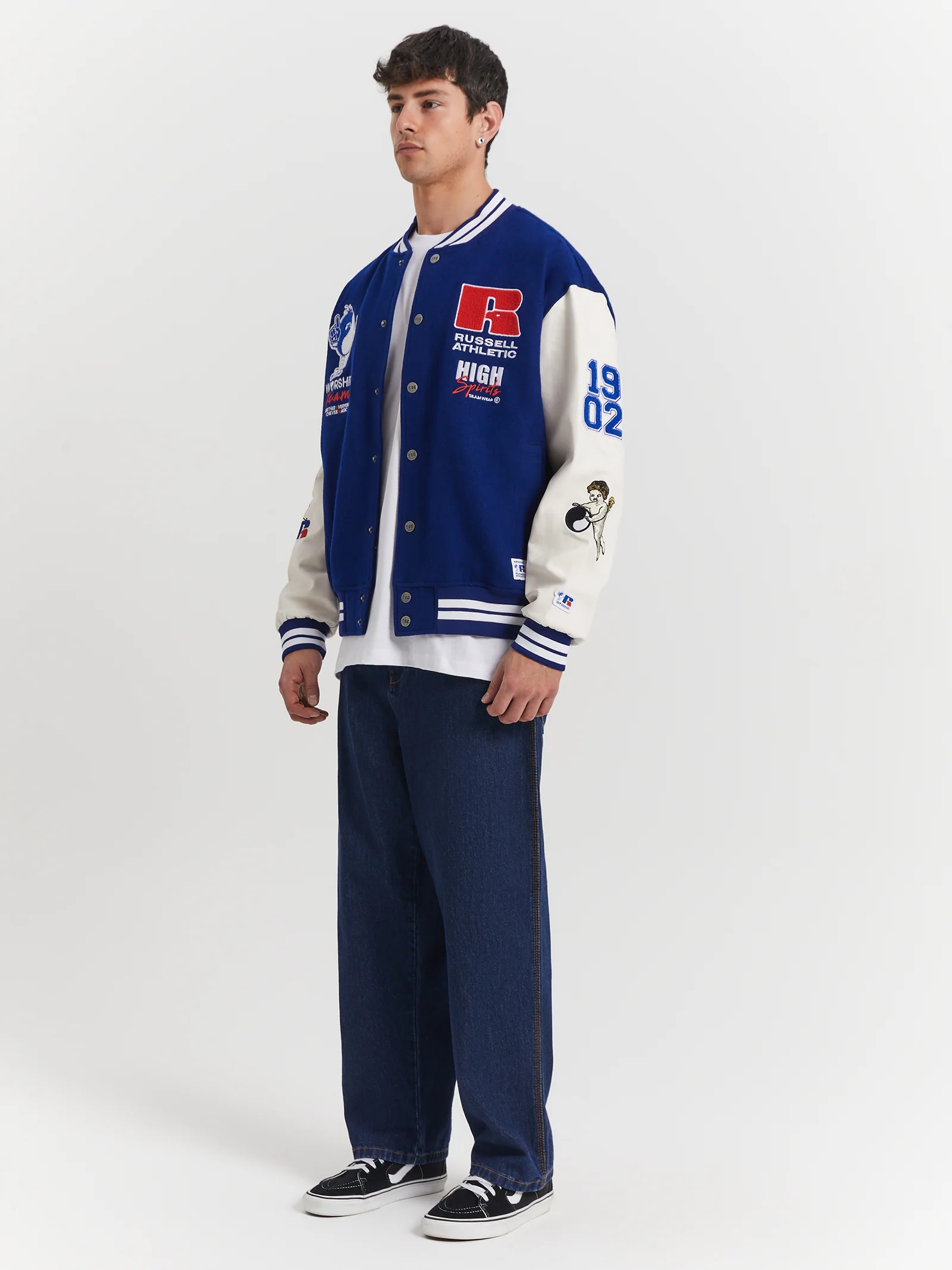 Team Spirit Letterman Jacket - Image 4