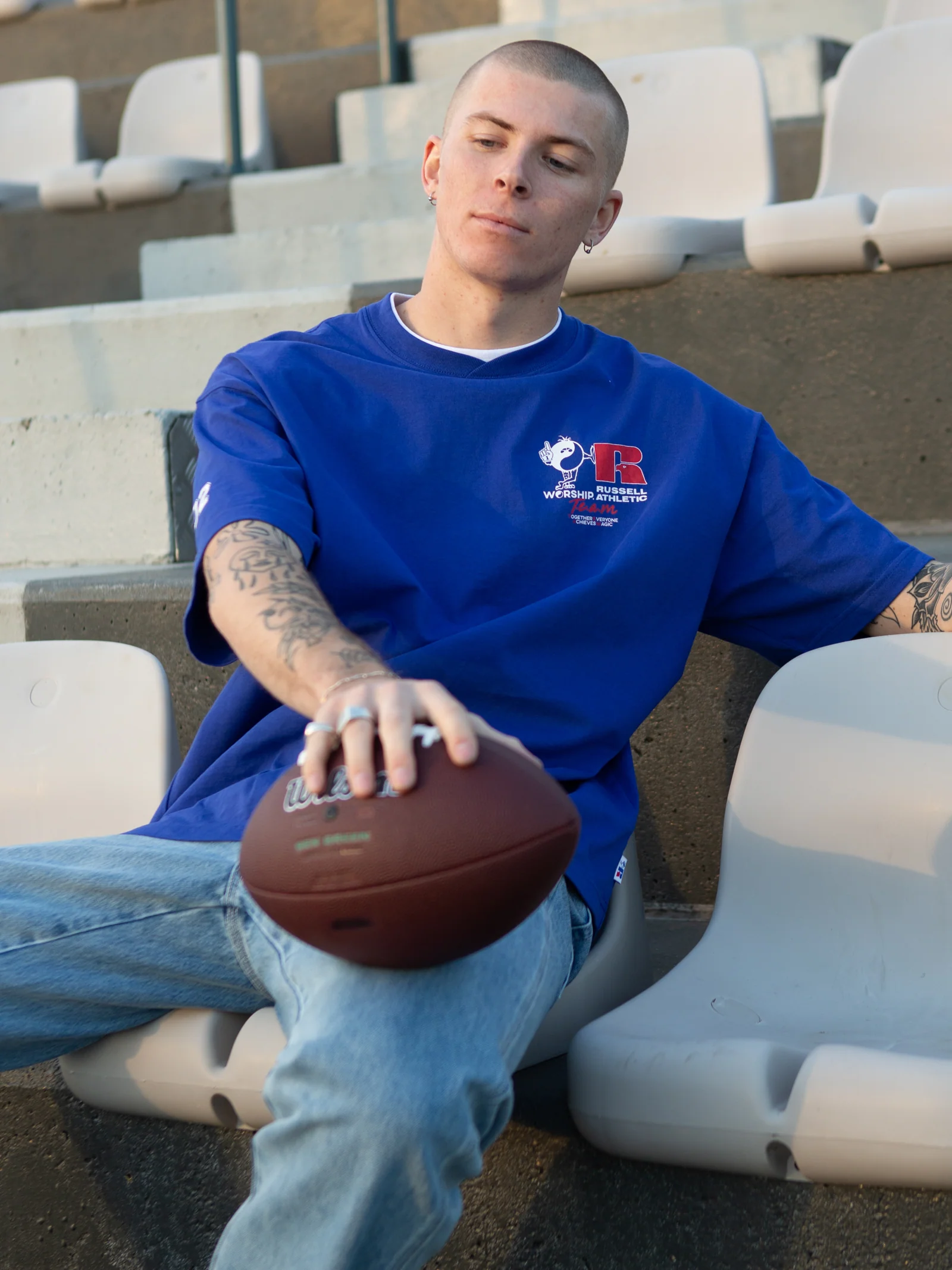 Team Spirit Oversized T-Shirt - Image 3