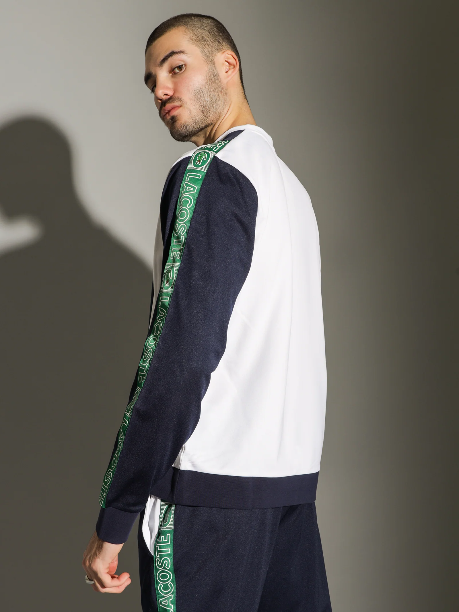 Tech Colour Block Crew Sweat - Image 5