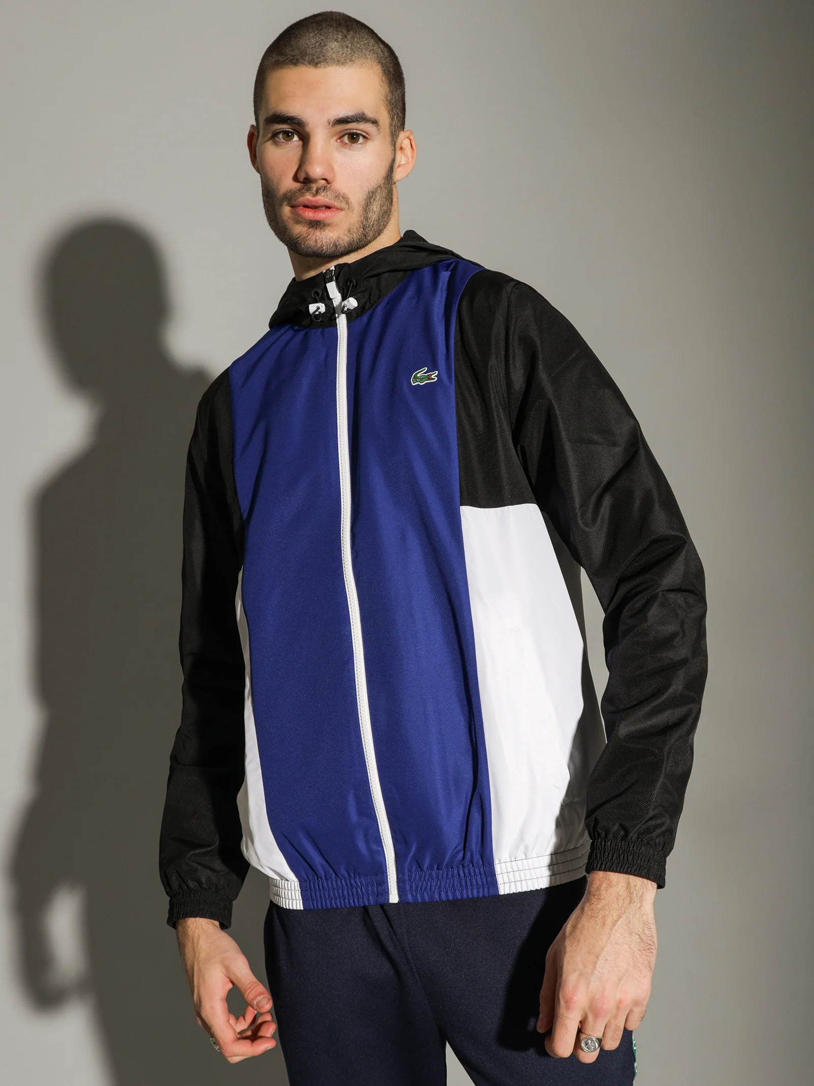 Tech Colour Block Windbreaker Jacket