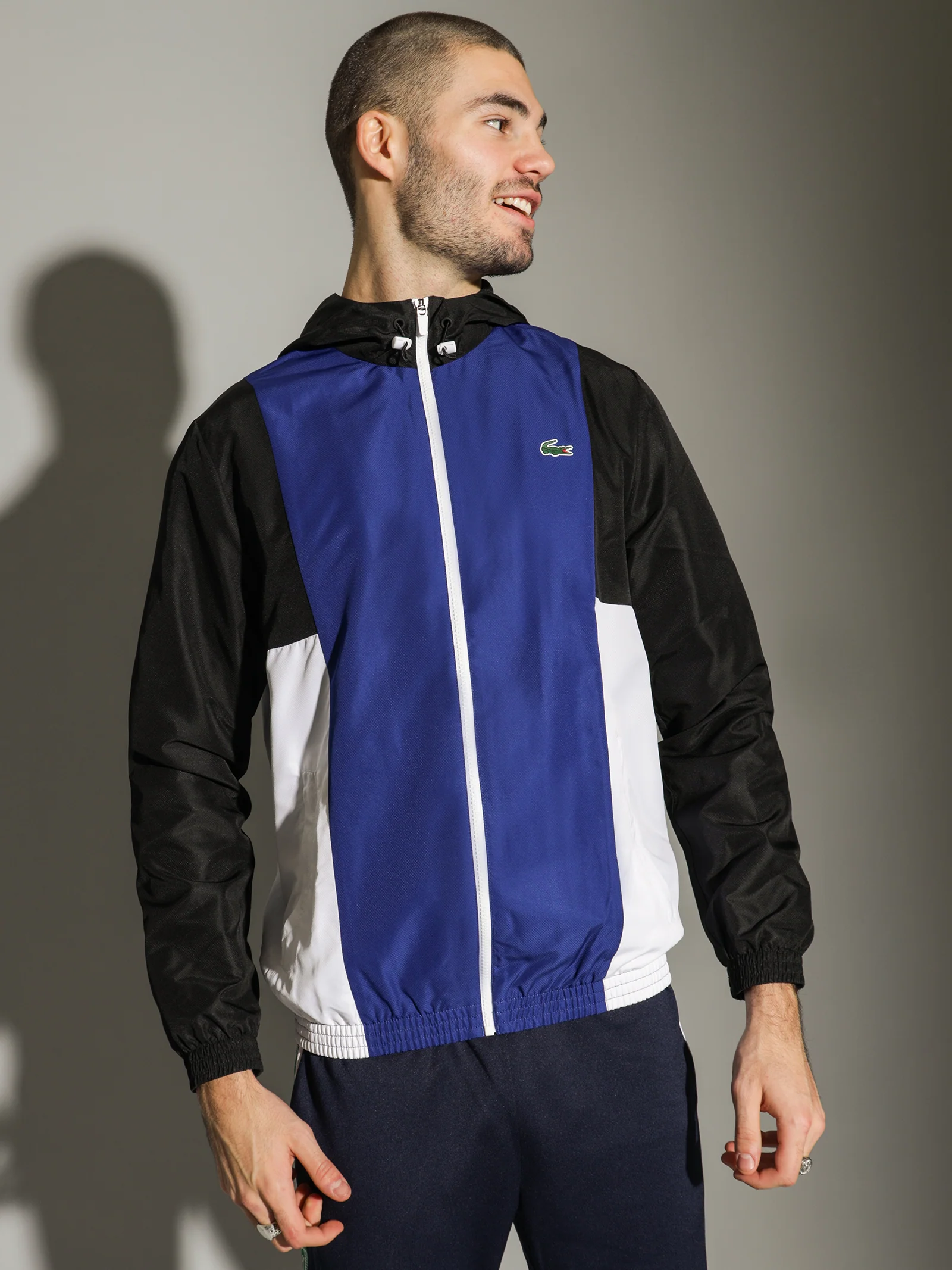 Tech Colour Block Windbreaker Jacket - Image 5