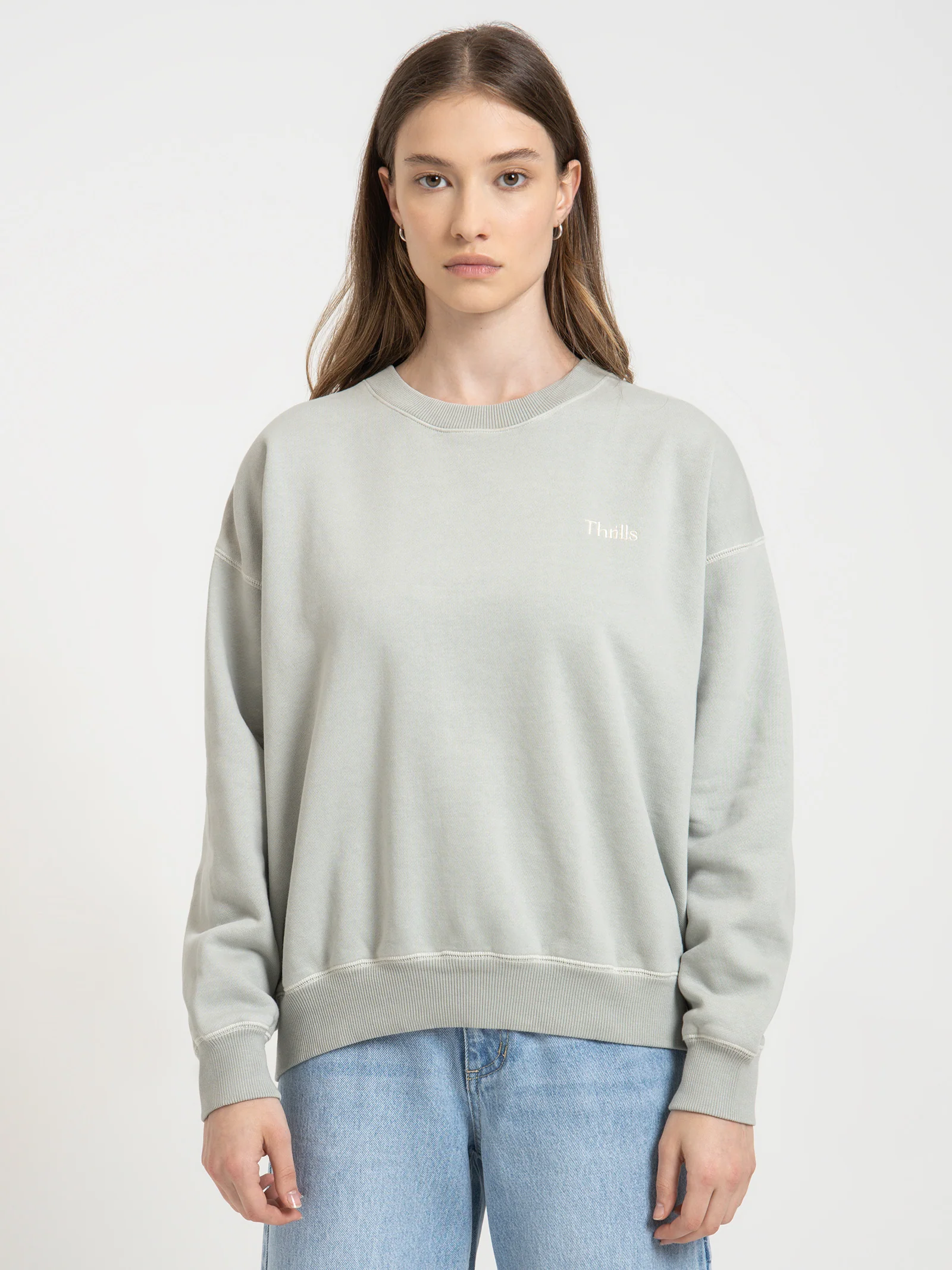 Tempo Retro Slouch Crew Sweater