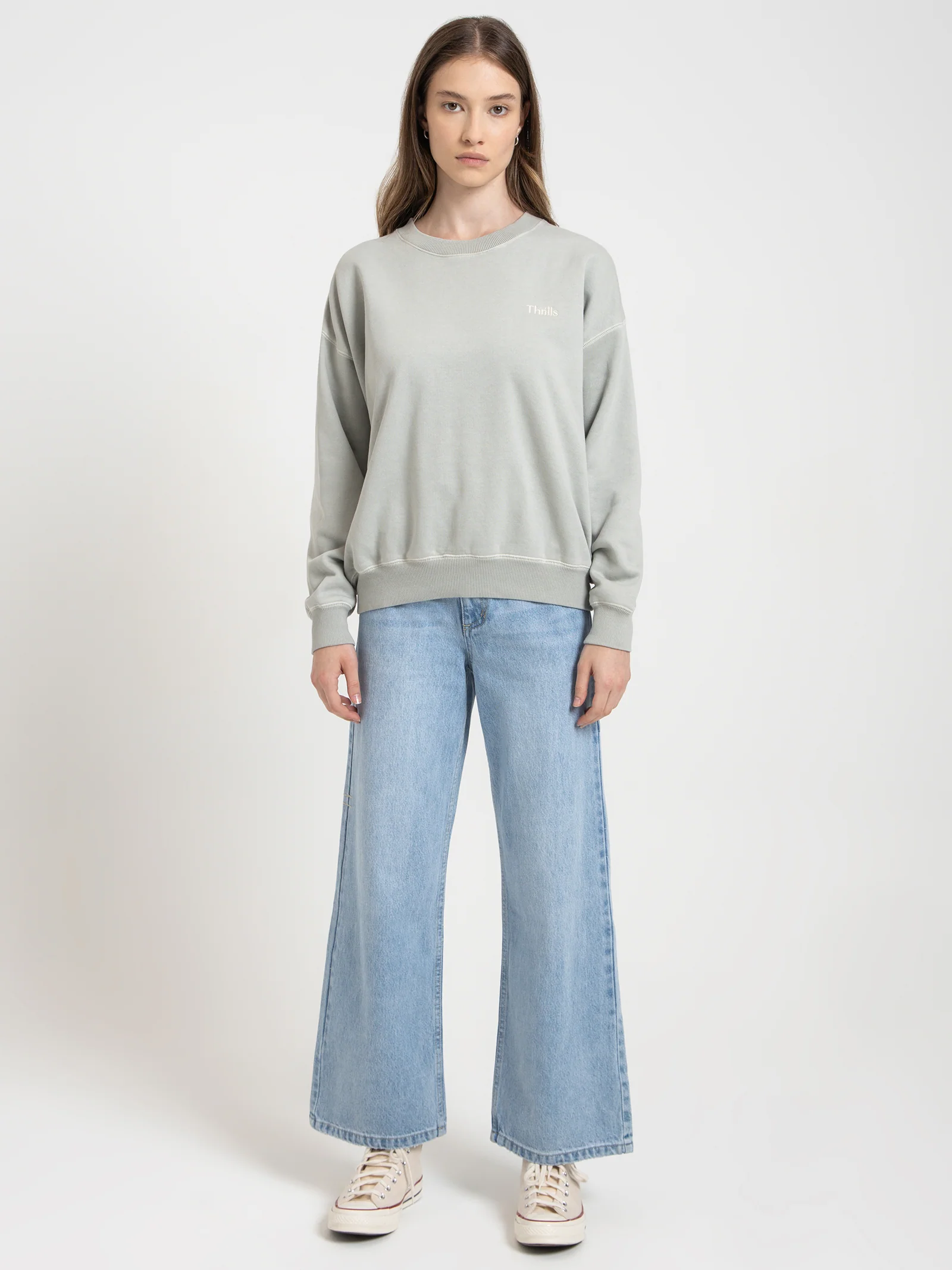 Tempo Retro Slouch Crew Sweater - Image 2