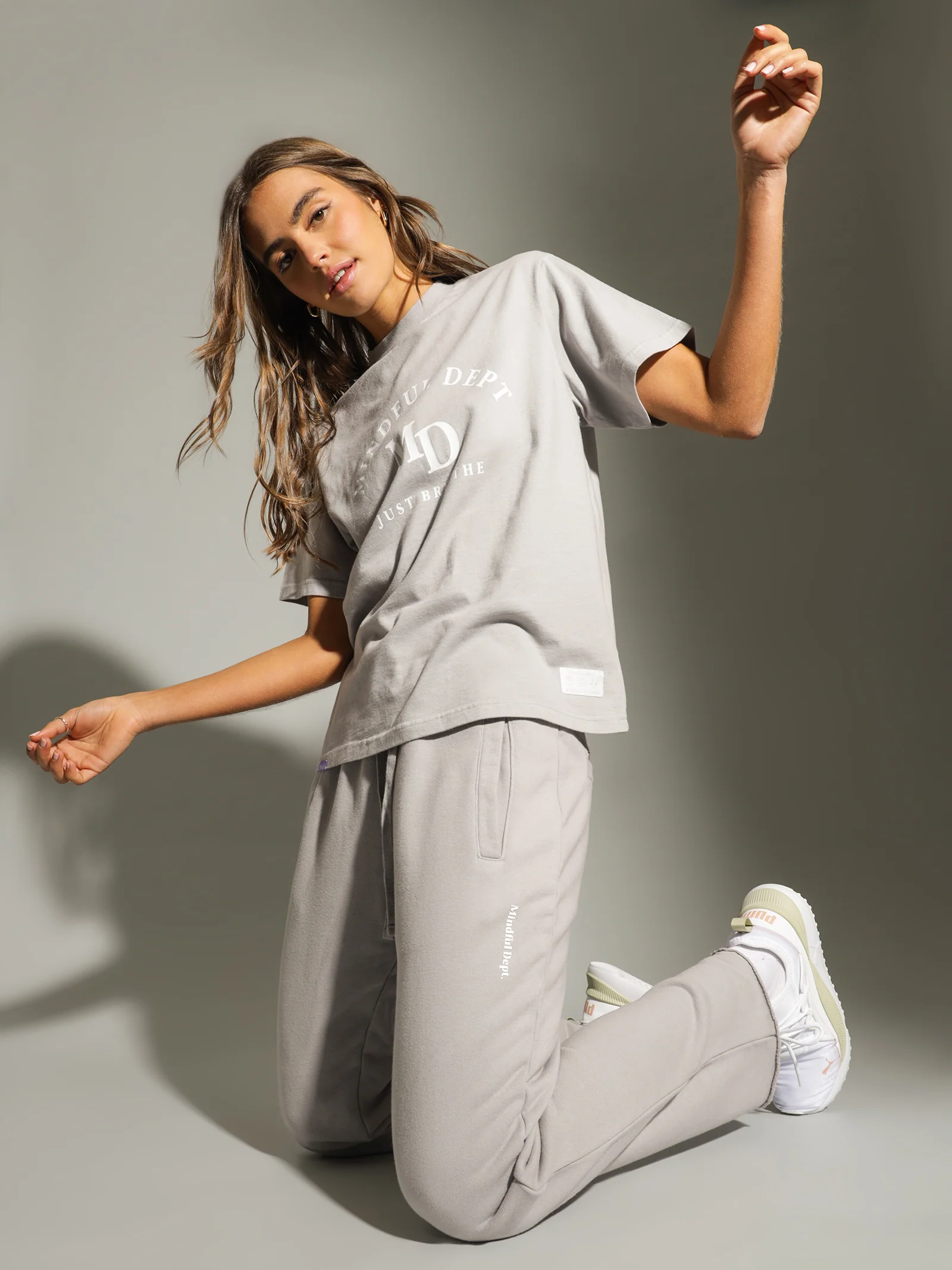 Terry Wide Leg Pants - Image 3