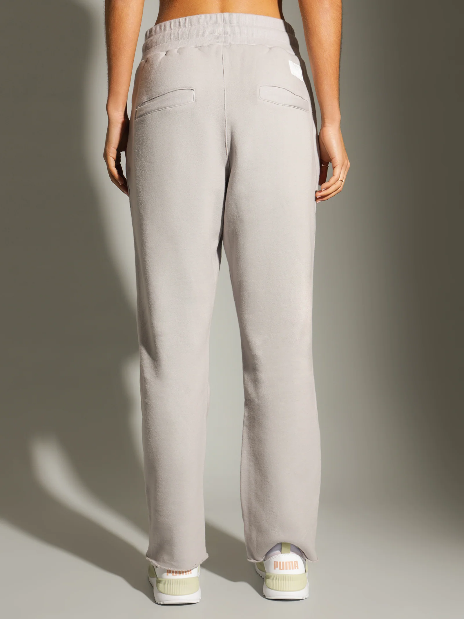 Terry Wide Leg Pants - Image 6
