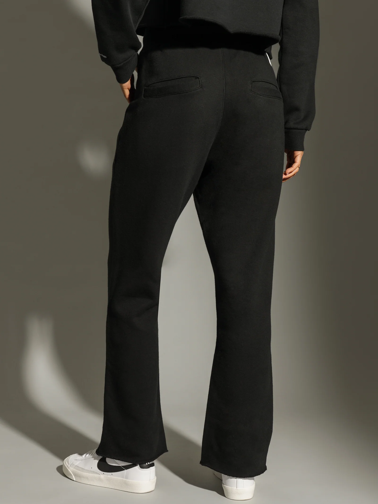 Terry Wide Leg Pants - Image 5