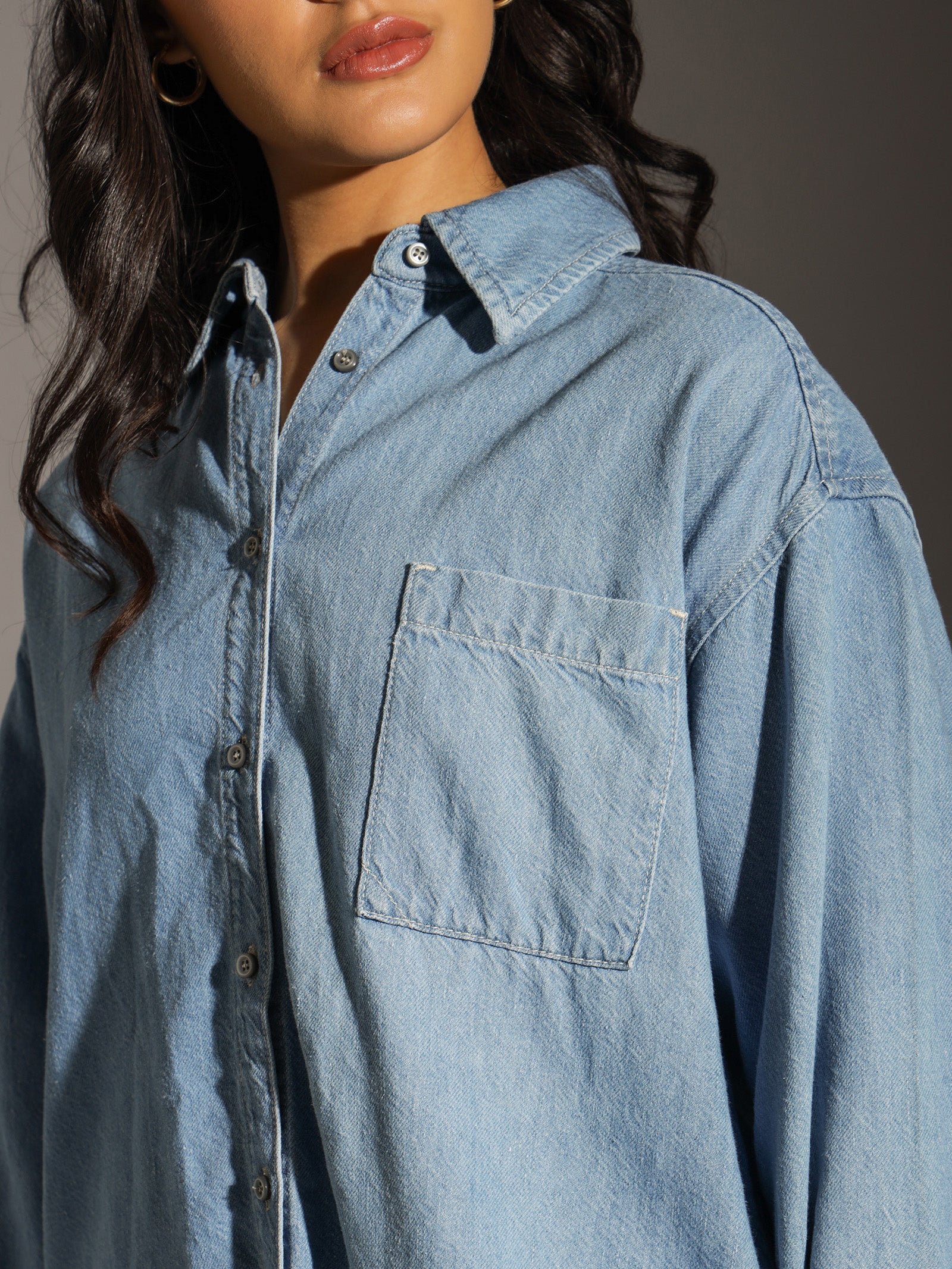 Tessa Denim Shirt - Image 4