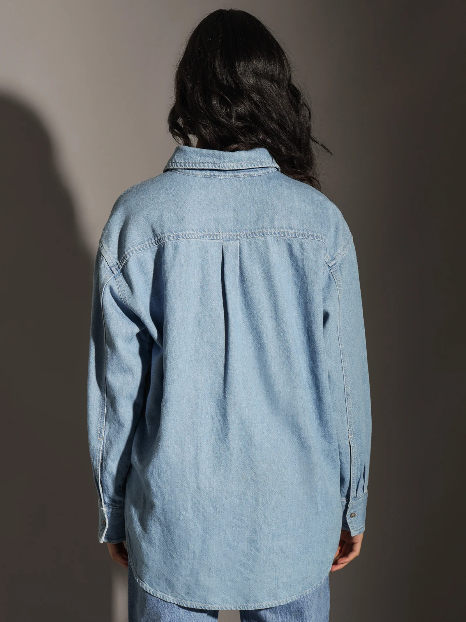 Tessa Denim Shirt - Image 6