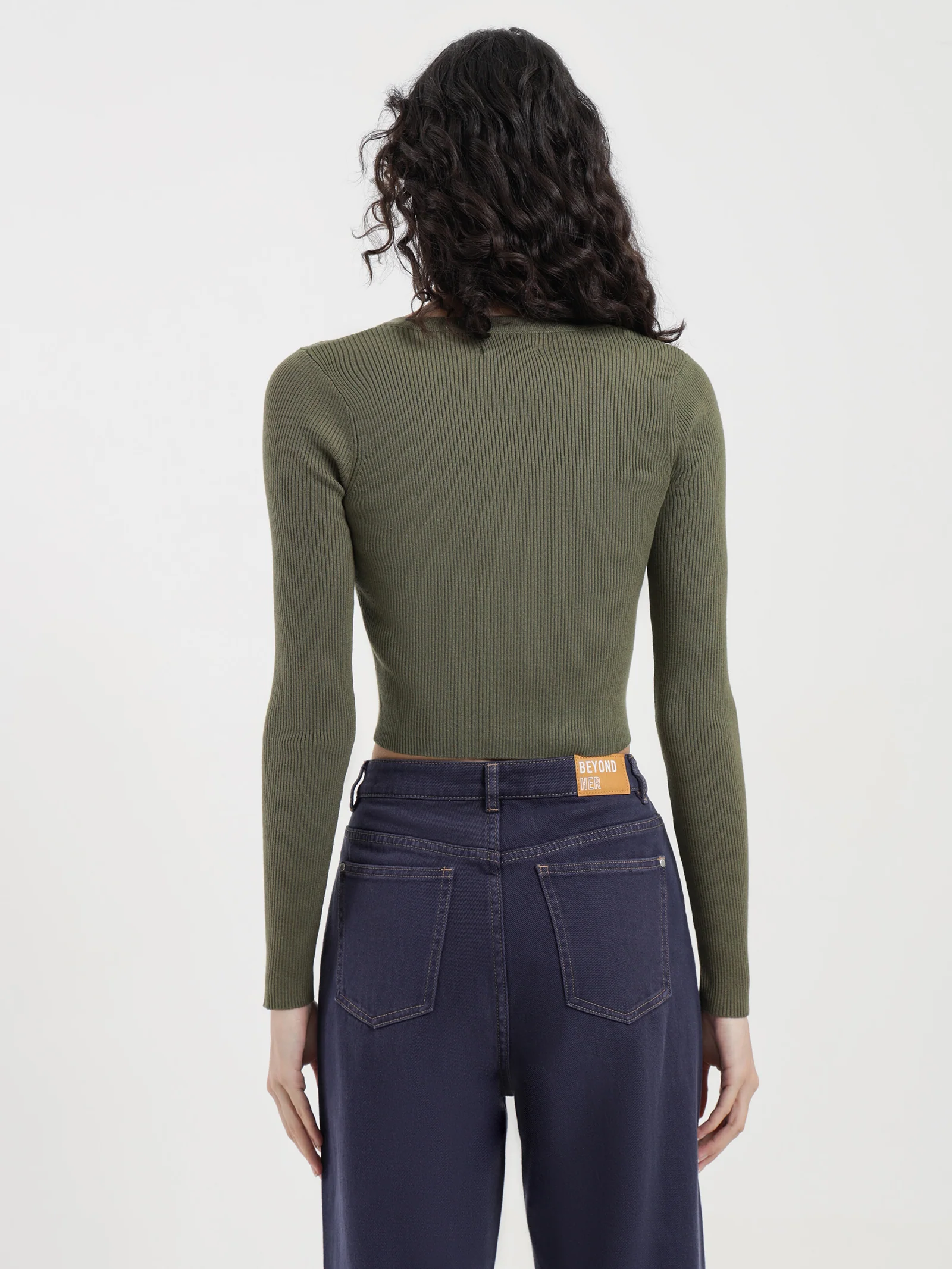 Tessa Zip Front Knit Top - Image 5