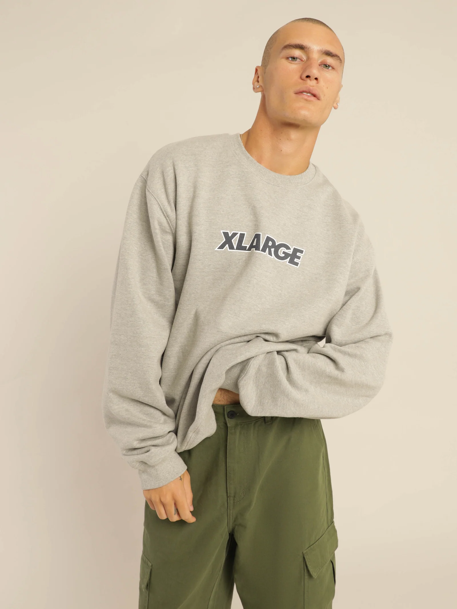 Text Logo Crewneck - Image 3