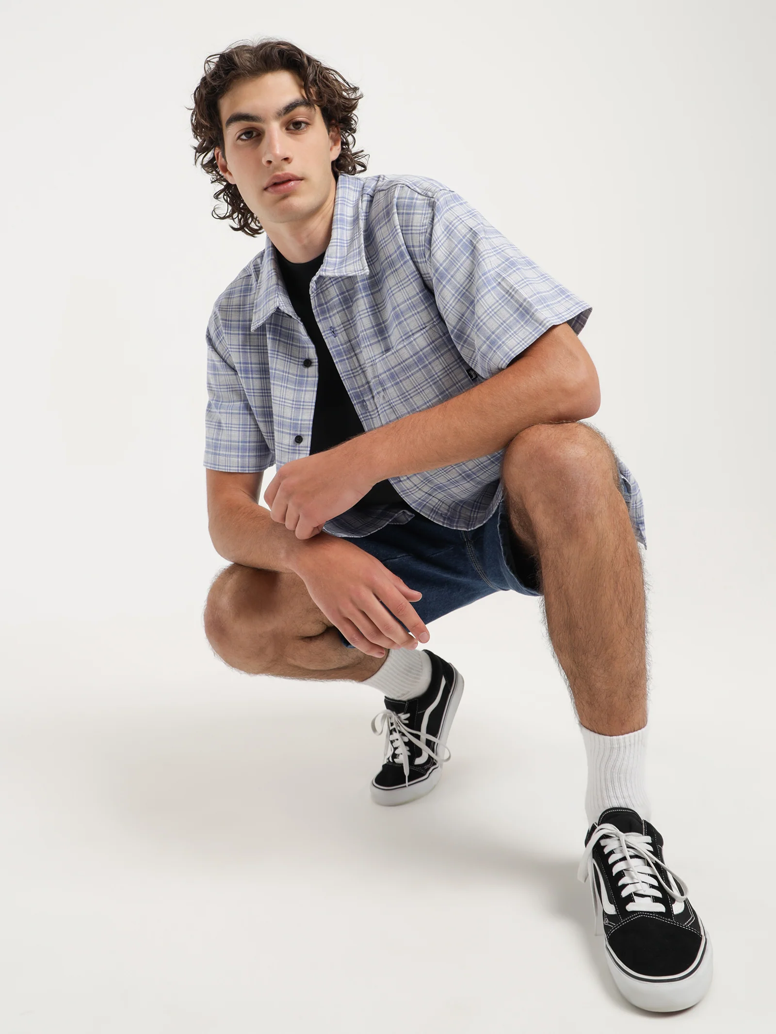 Textile Check Shirt - Image 6