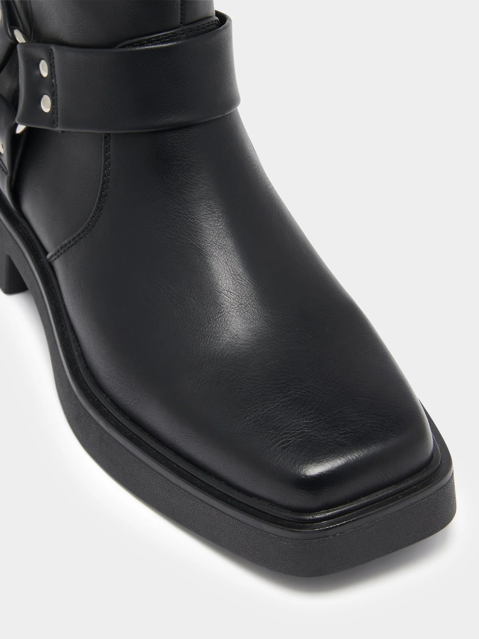 The Edge Mid-Calf Biker Boots - Image 2