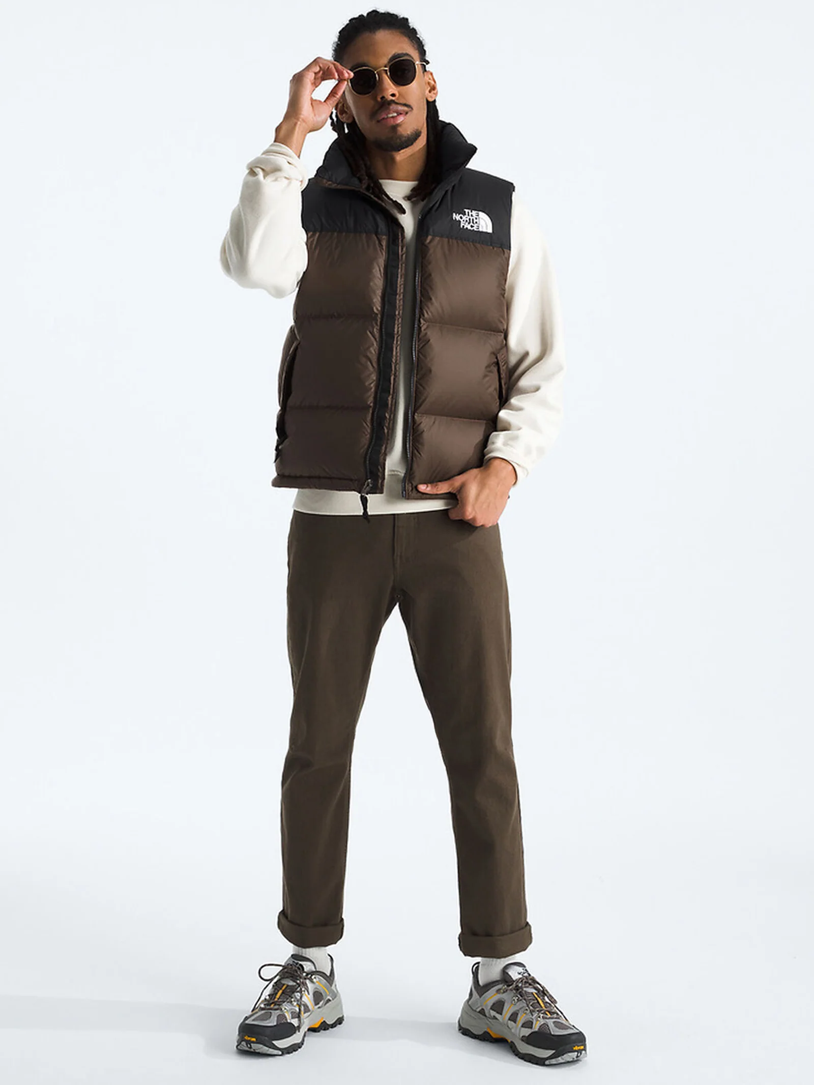 Mens 1996 Retro Nuptse Vest - Image 6