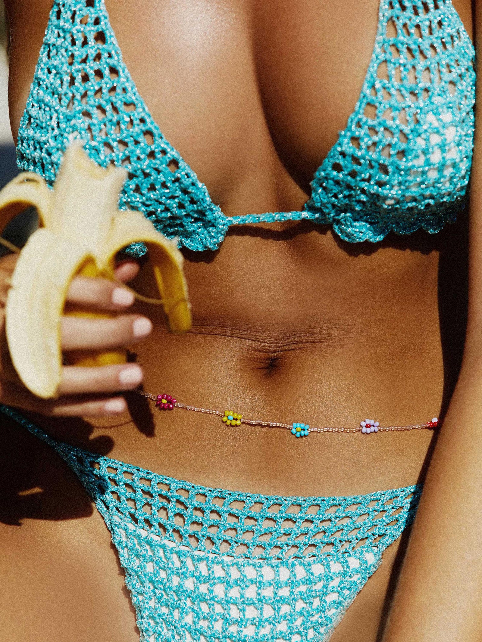 The Triangle Crochet Bikini Top - Image 2