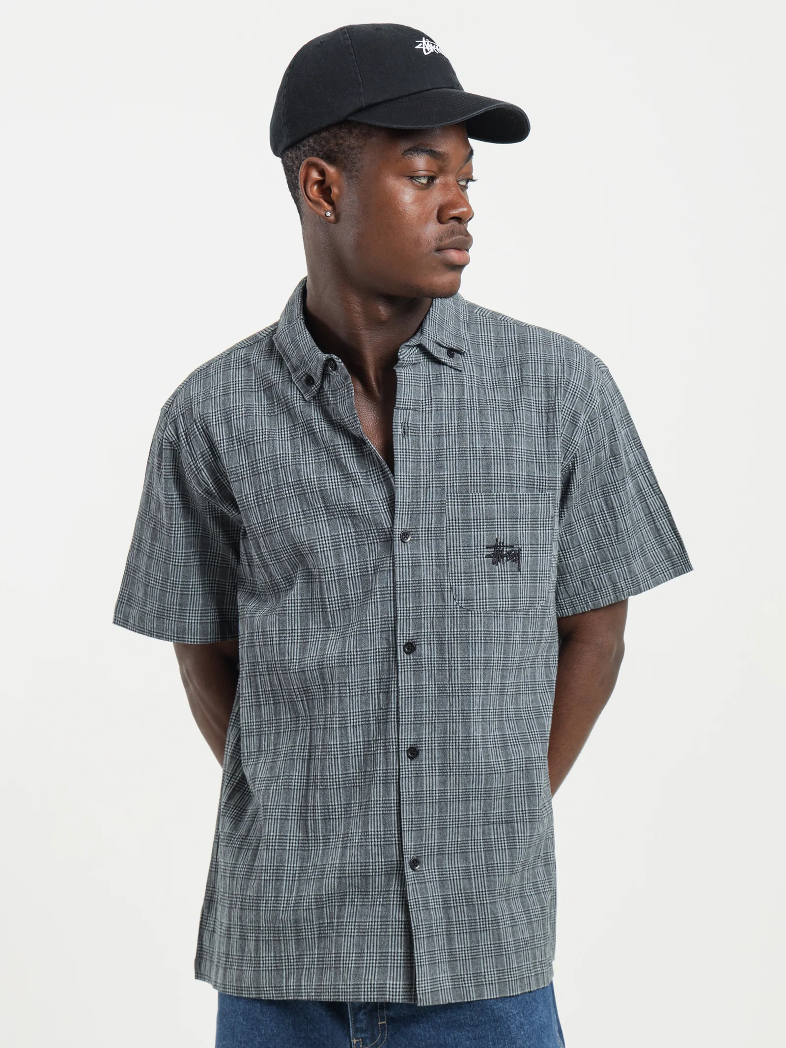 Theo Check Short Sleeve Shirt - Image 4