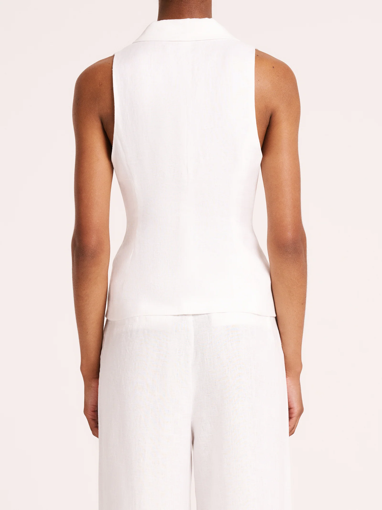 Thilda Linen Vest - Image 6