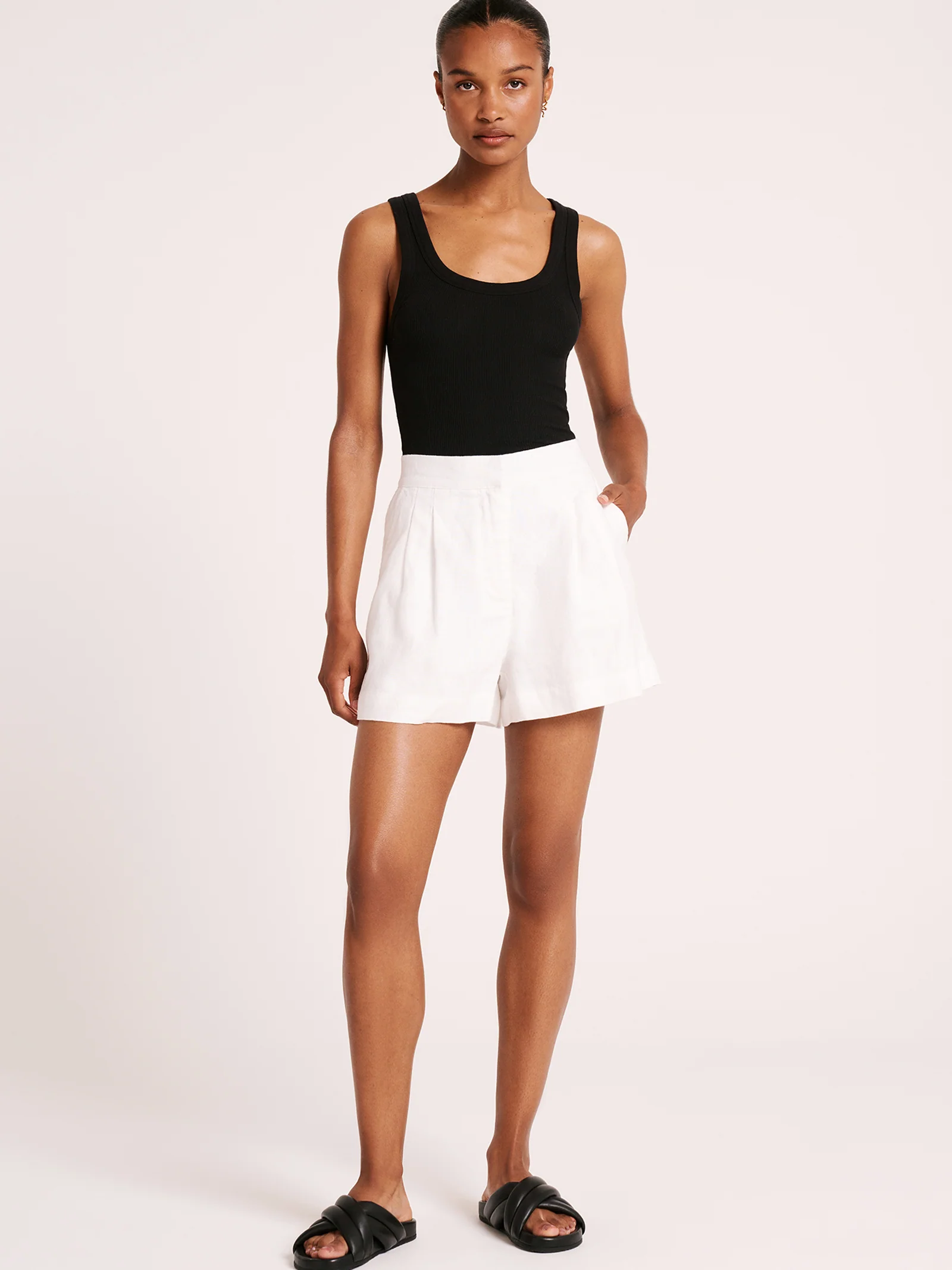 Thilda Tailored Shorts - Image 2