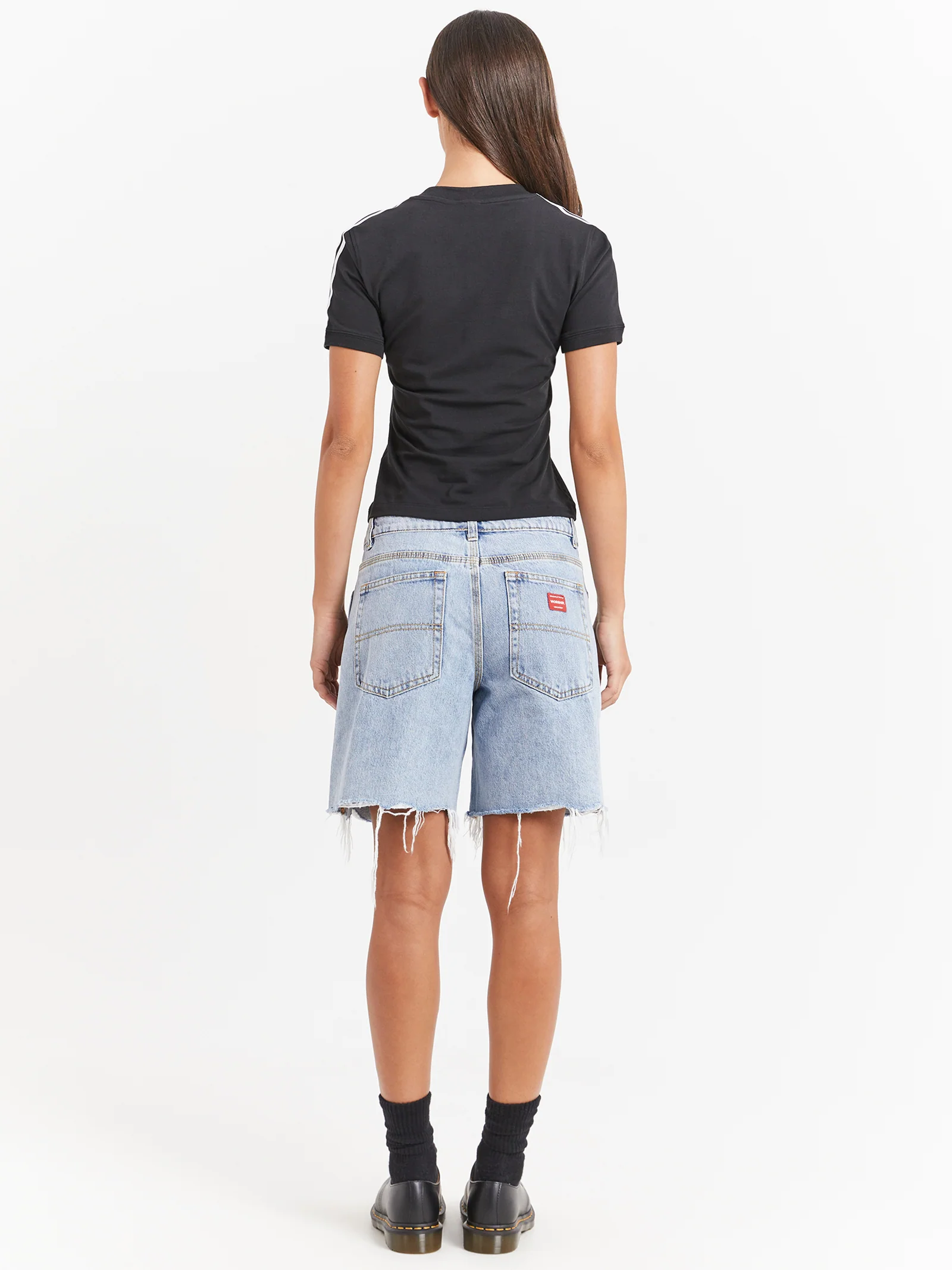 Three Stripe V-Neck T-Shirt - Image 5