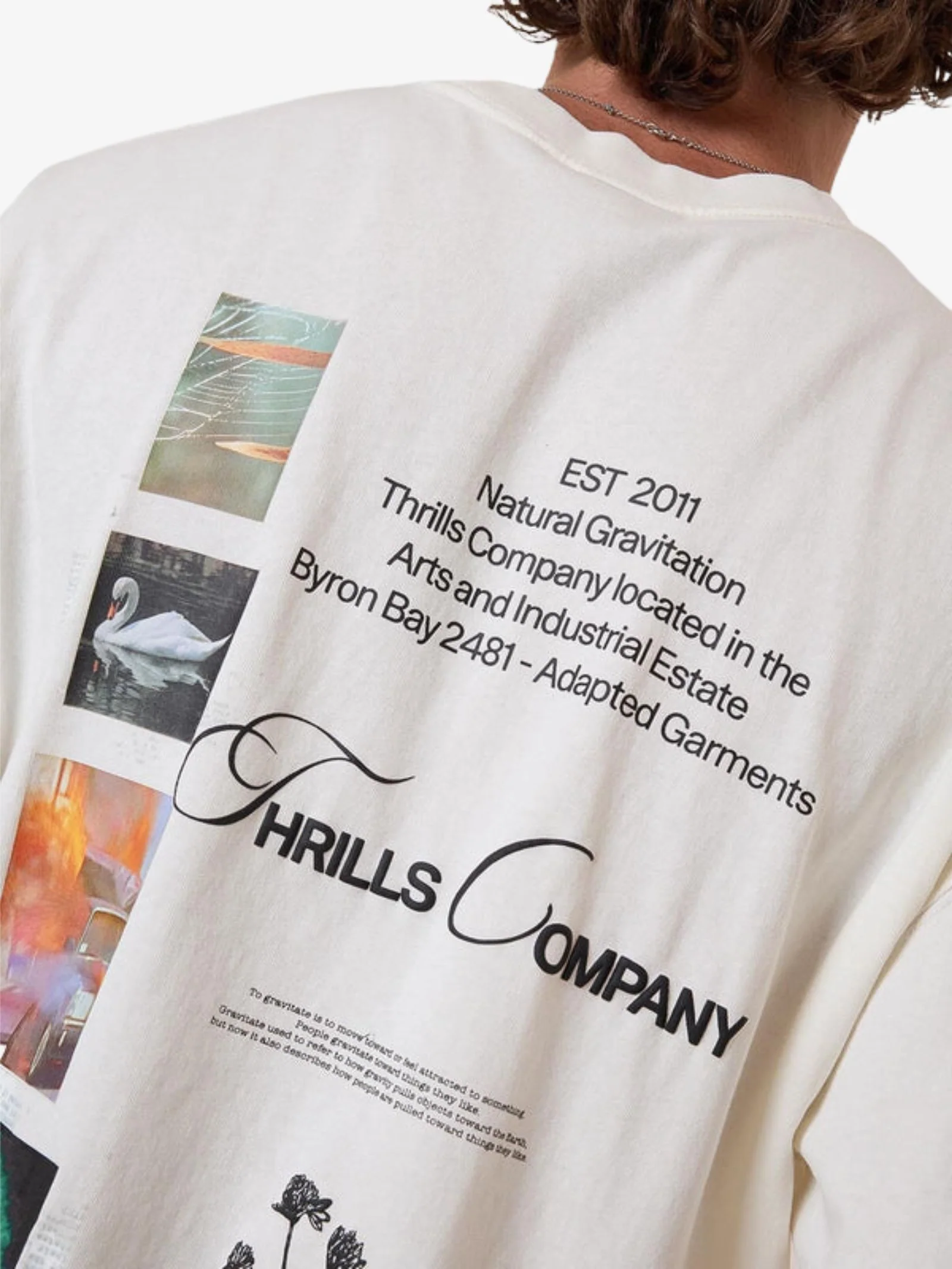 Adaptation To Gravitation Box Fit Tee - Image 5