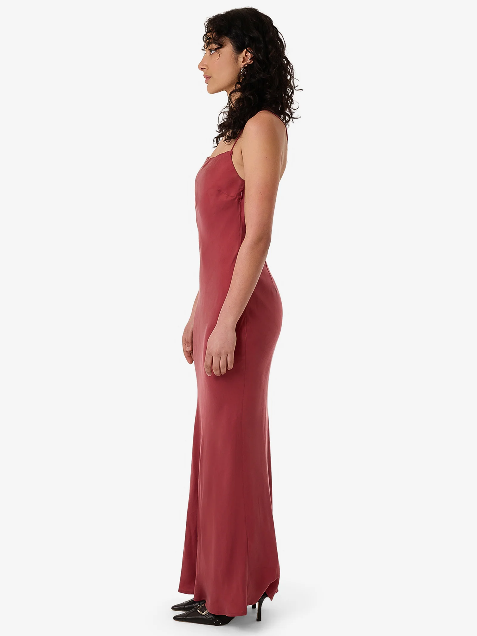 Blair Bias Slip Dress - Image 4