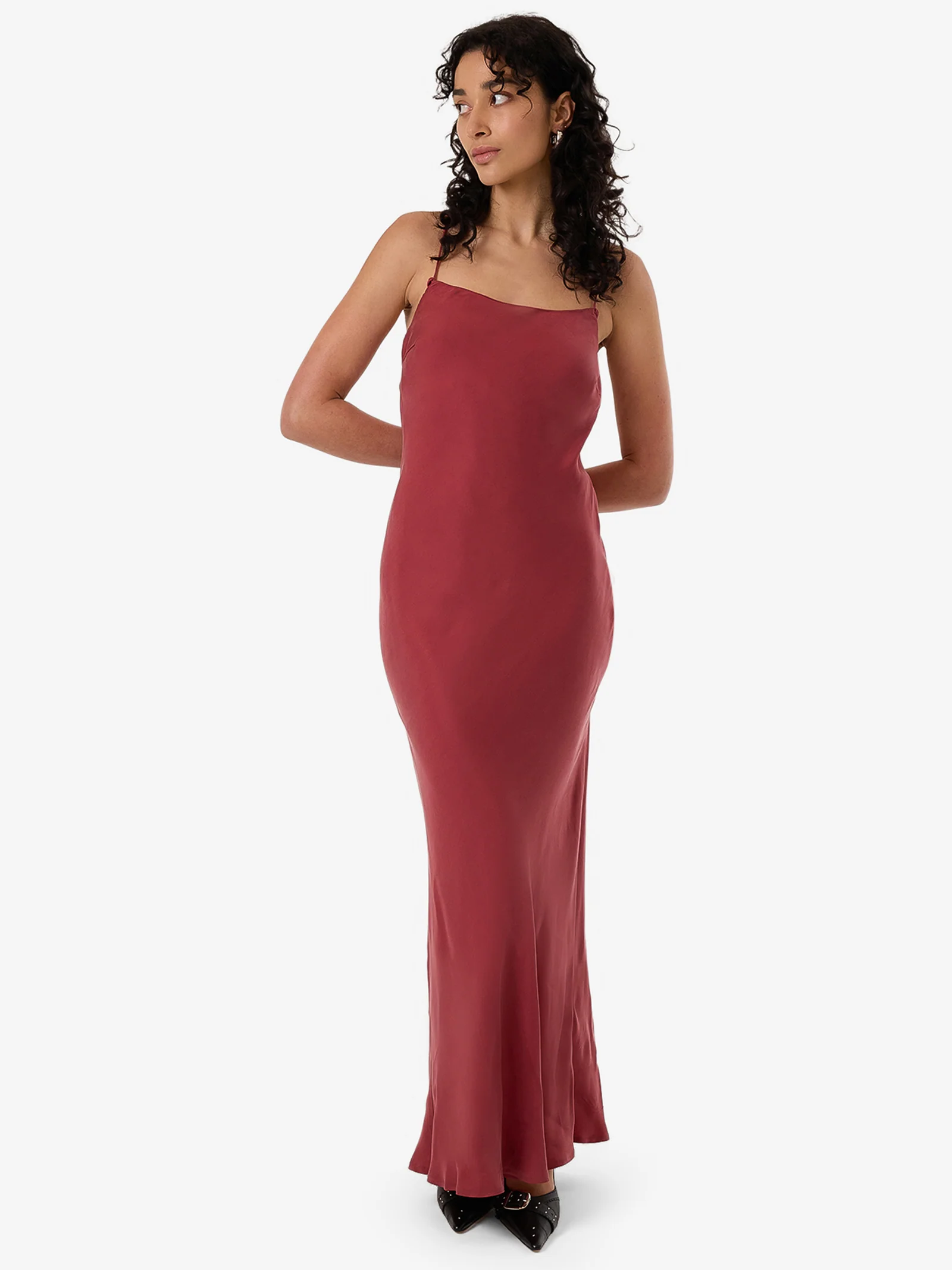 Blair Bias Slip Dress - Image 5