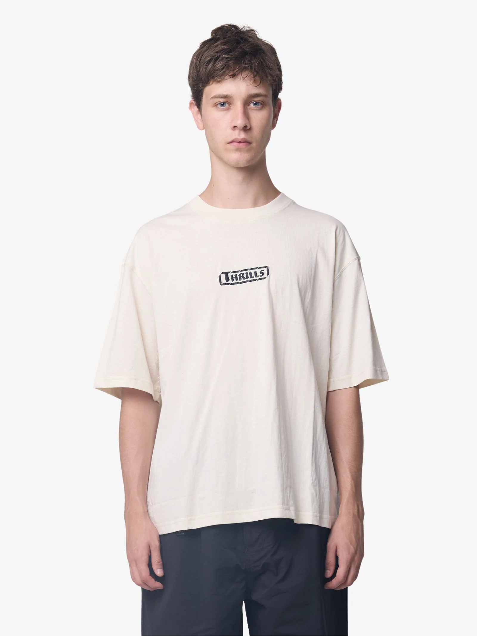 Calm State Embro Box Crop Tee