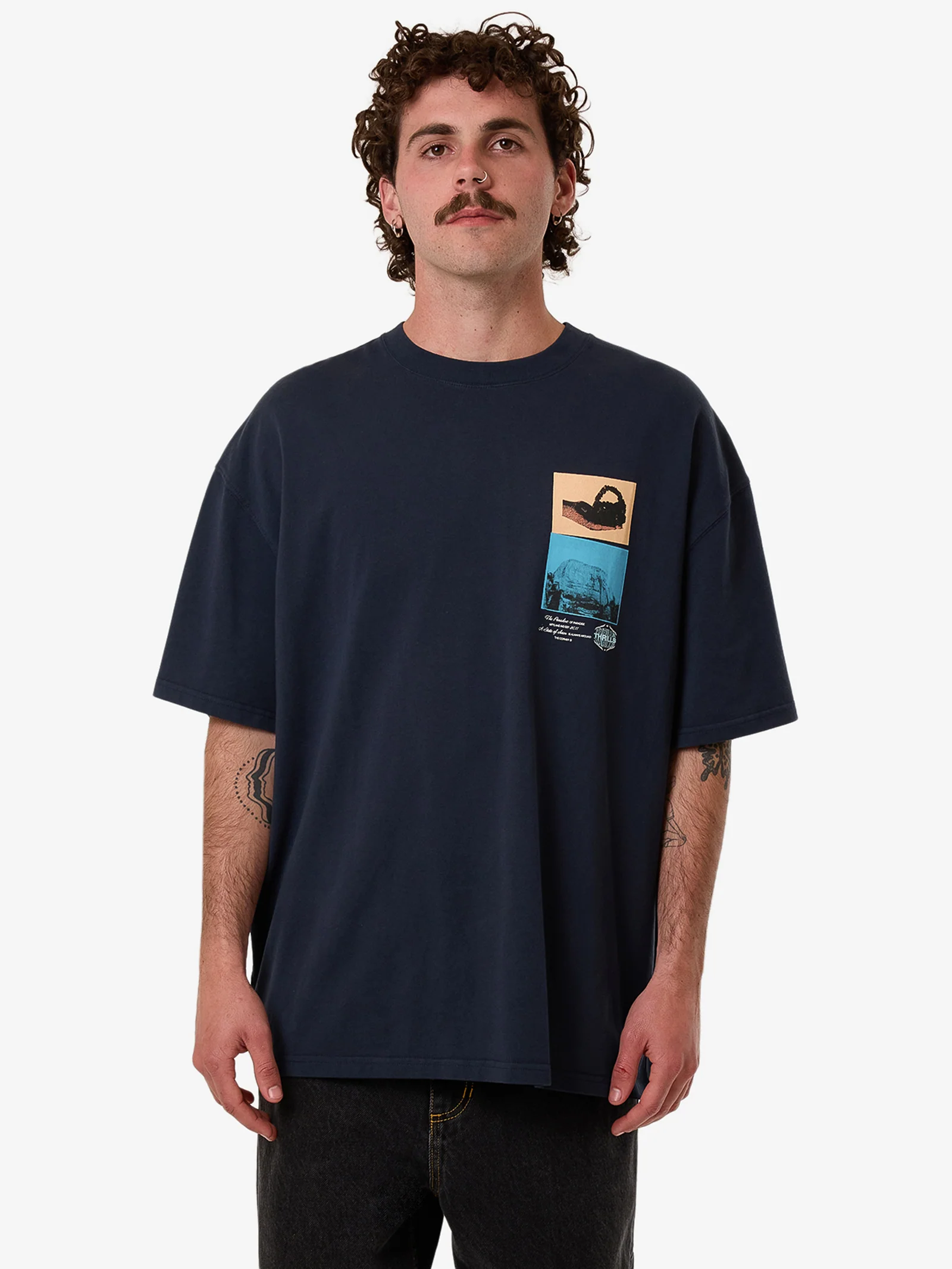 Chaotic State Box Fit Oversize T