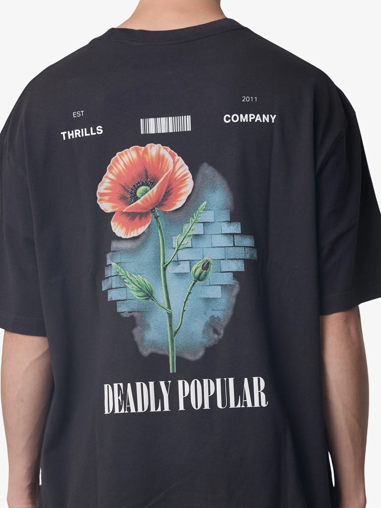 Deadly Popular Box Crop Tee - Image 2