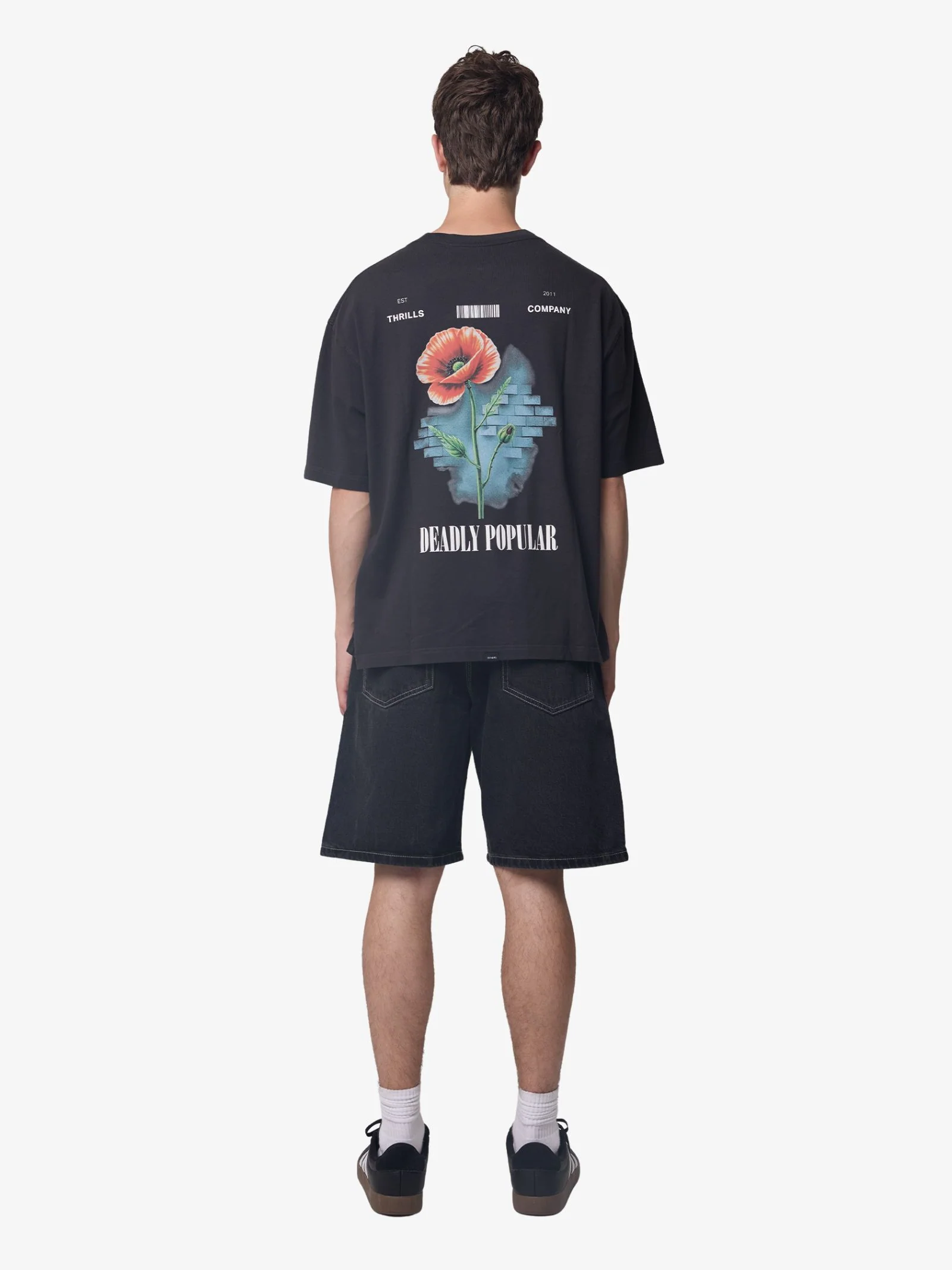Deadly Popular Box Crop Tee - Image 4