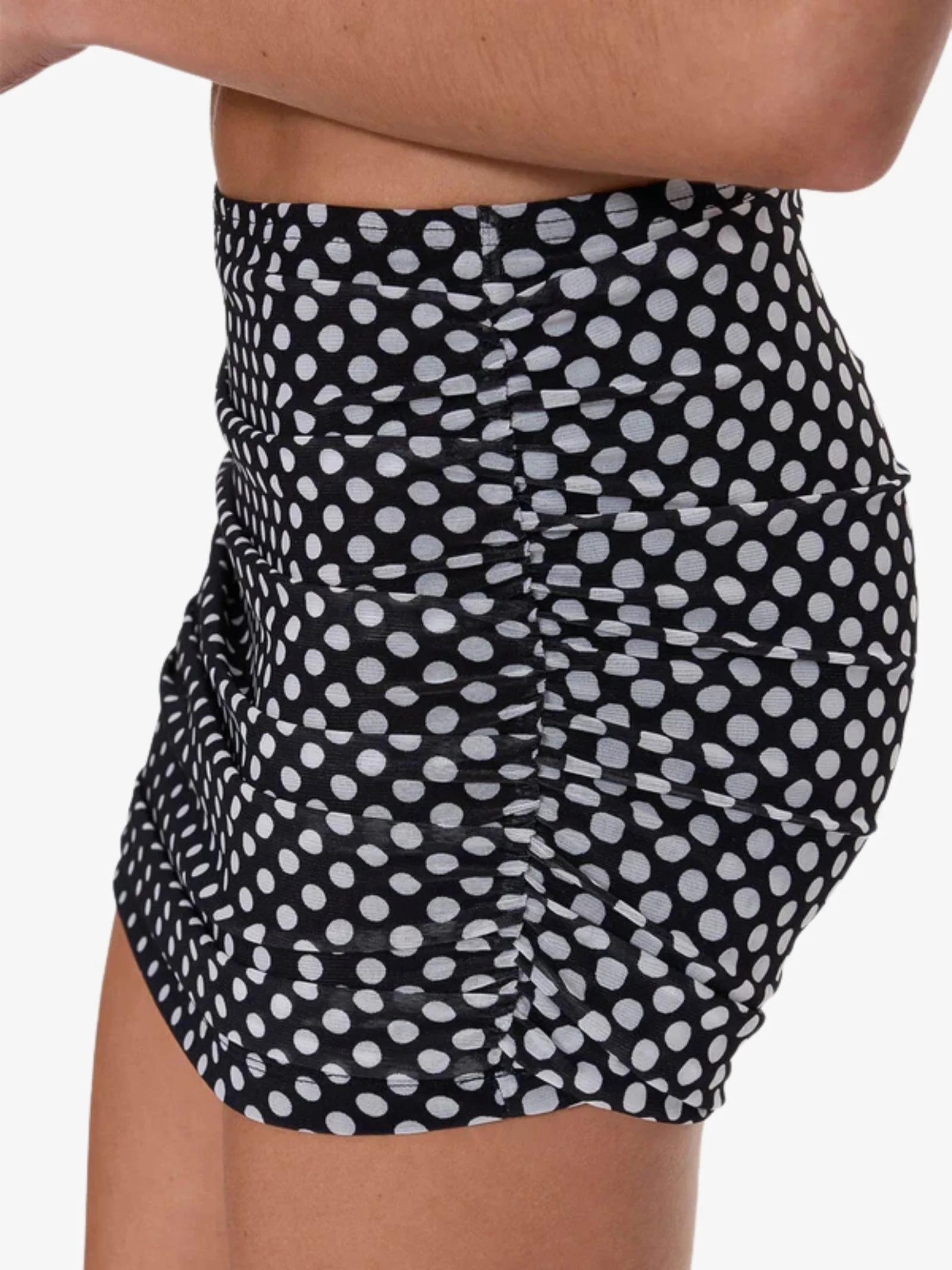 Disconnect Mesh Mini Skirt - Image 2