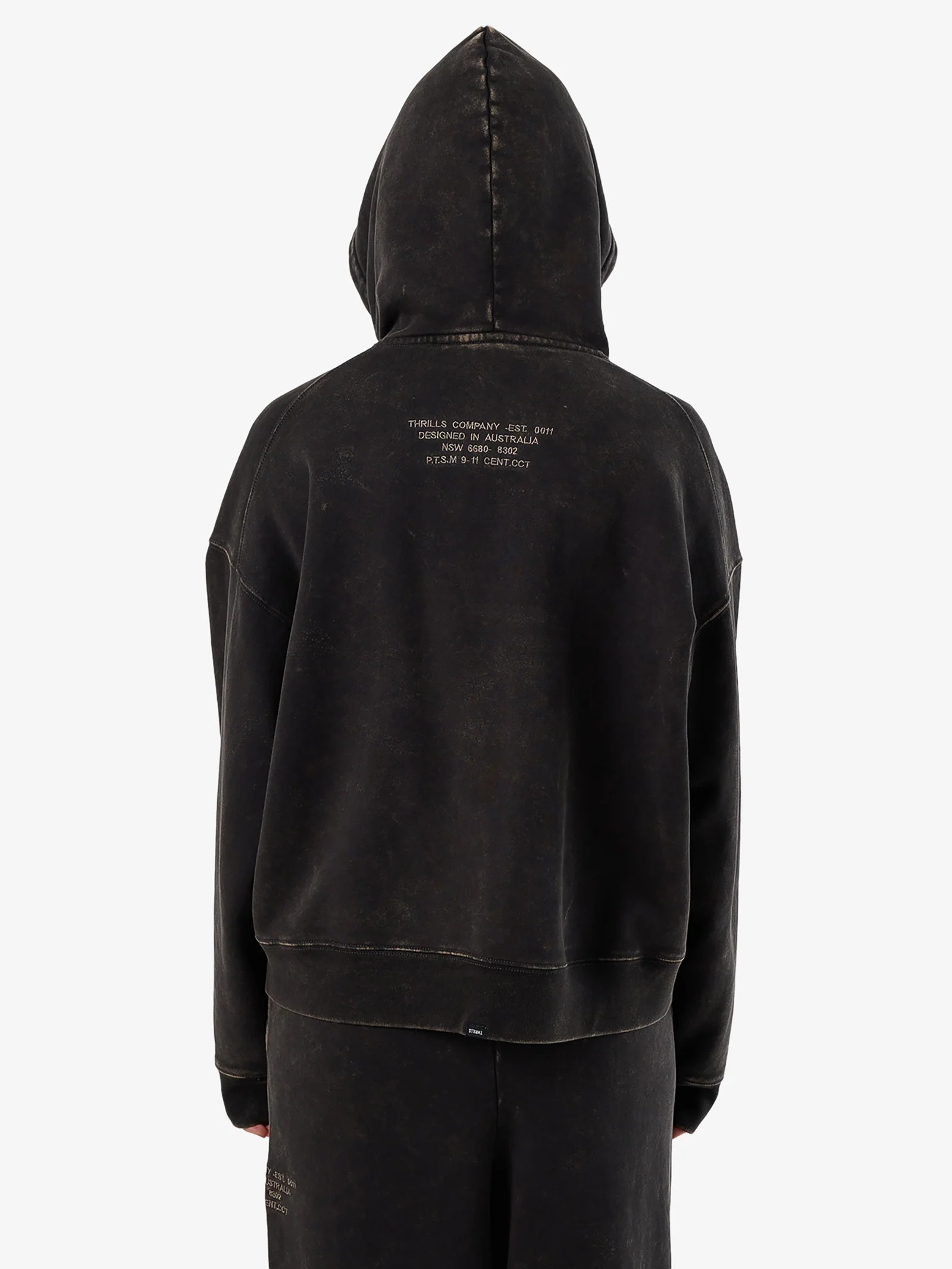 Dissolve Zip Hood Fleece - Image 2