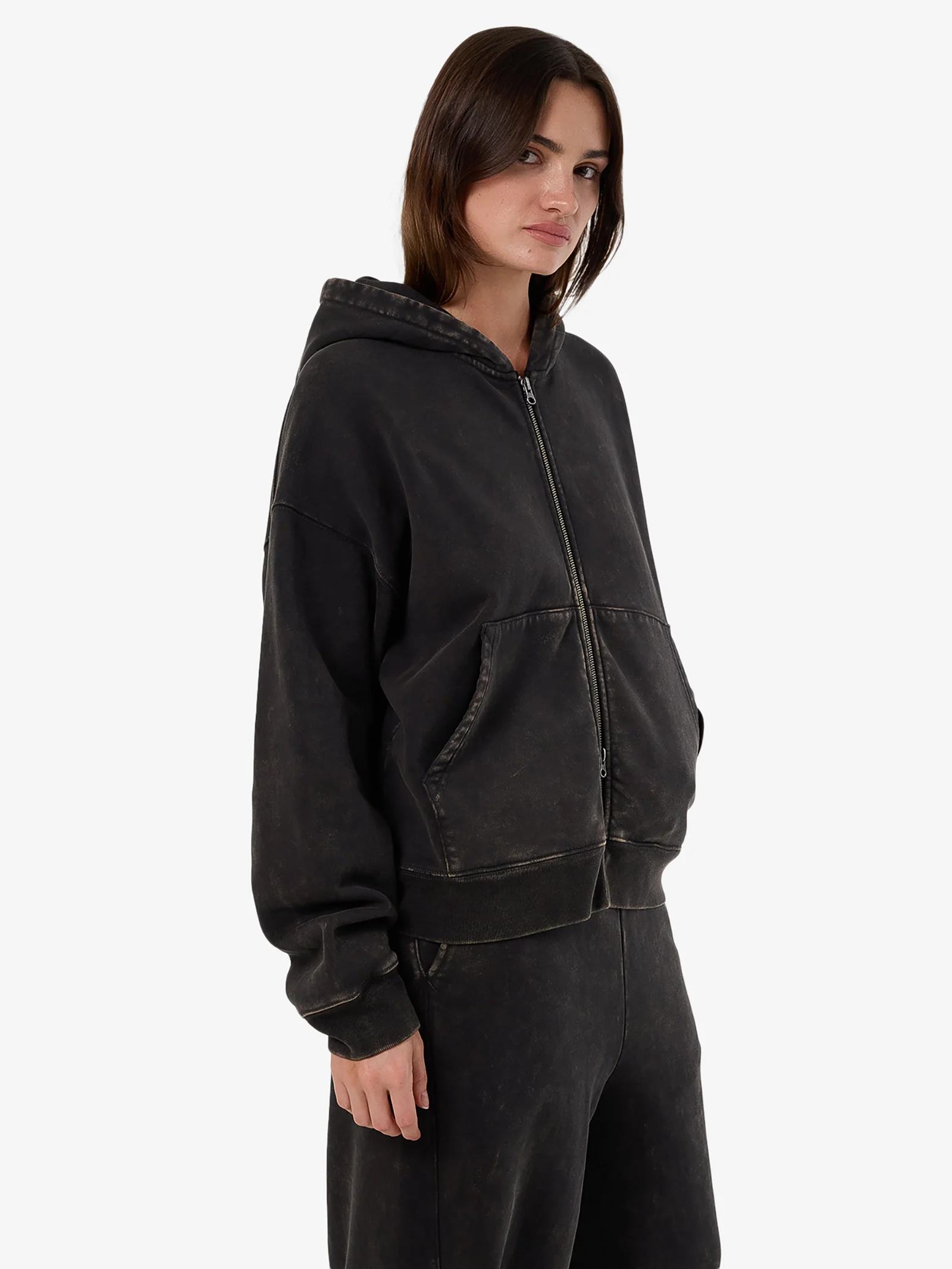 Dissolve Zip Hood Fleece - Image 4
