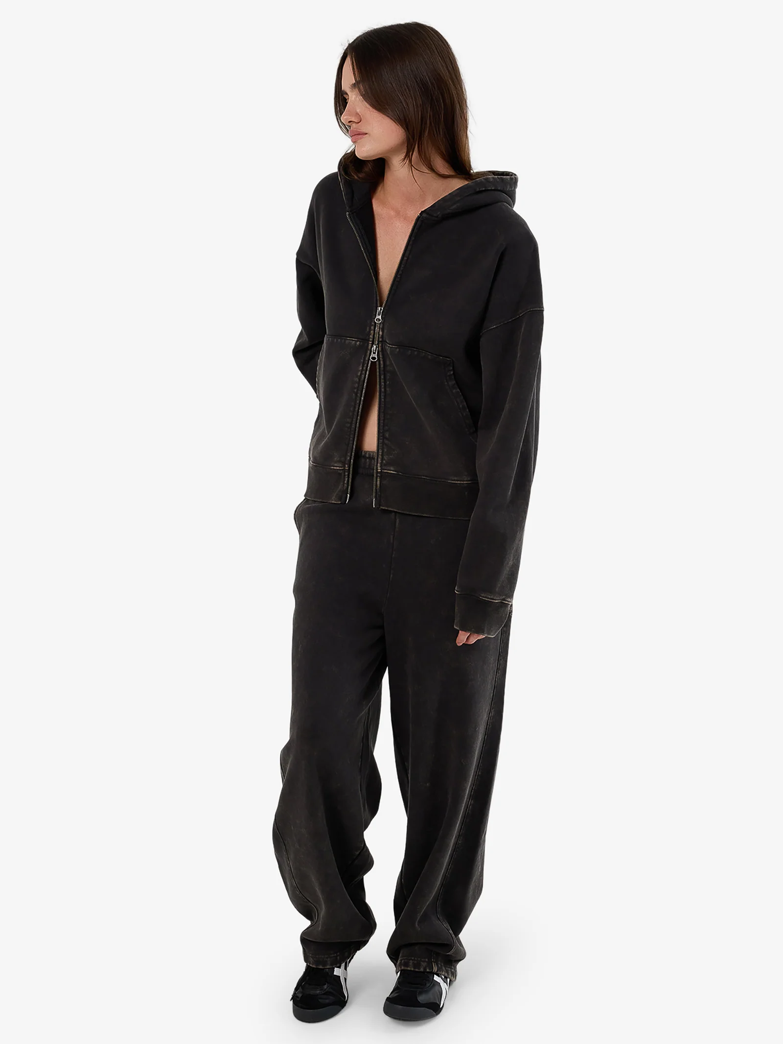 Dissolve Zip Hood Fleece - Image 5