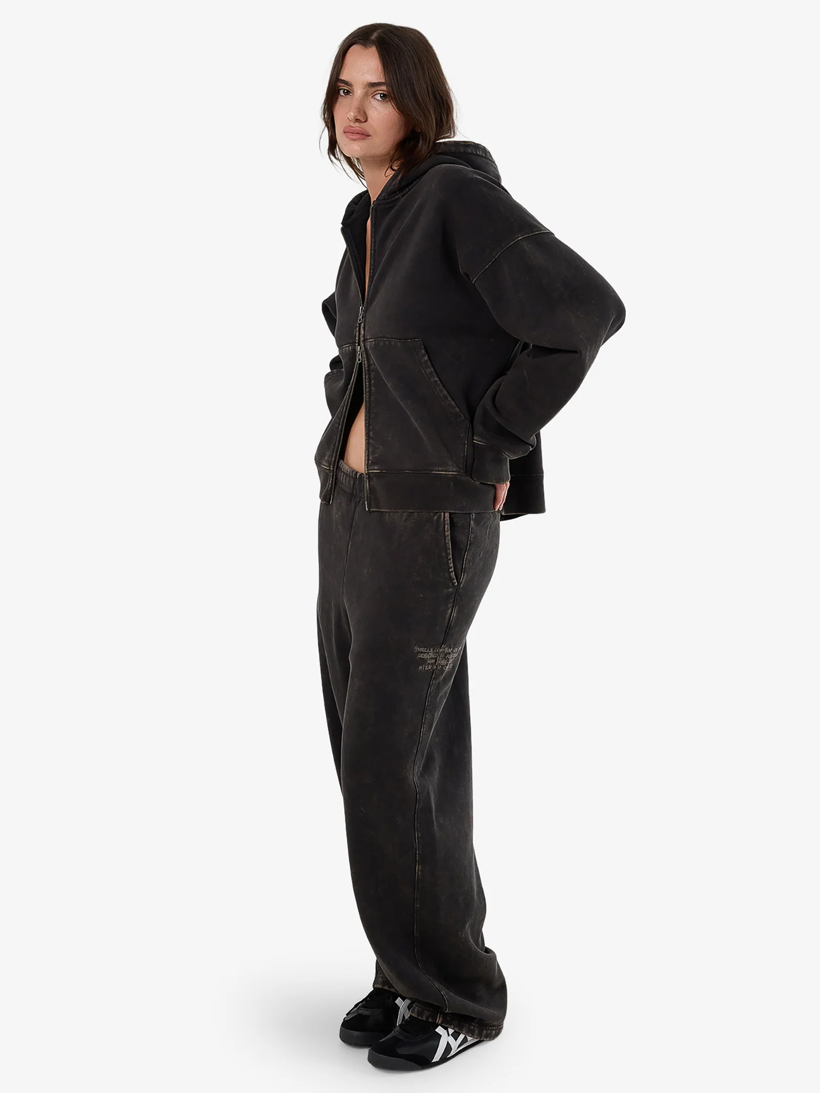 Dissolve Zip Hood Fleece - Image 6